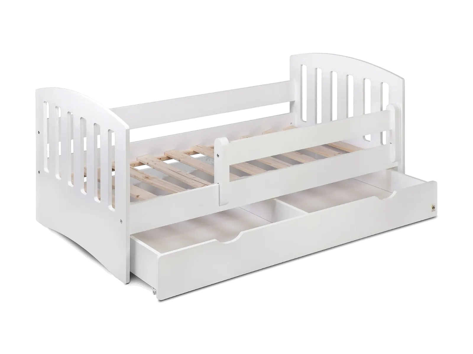 YappyLux bed 160x80cm with drawer, white: maker's photo