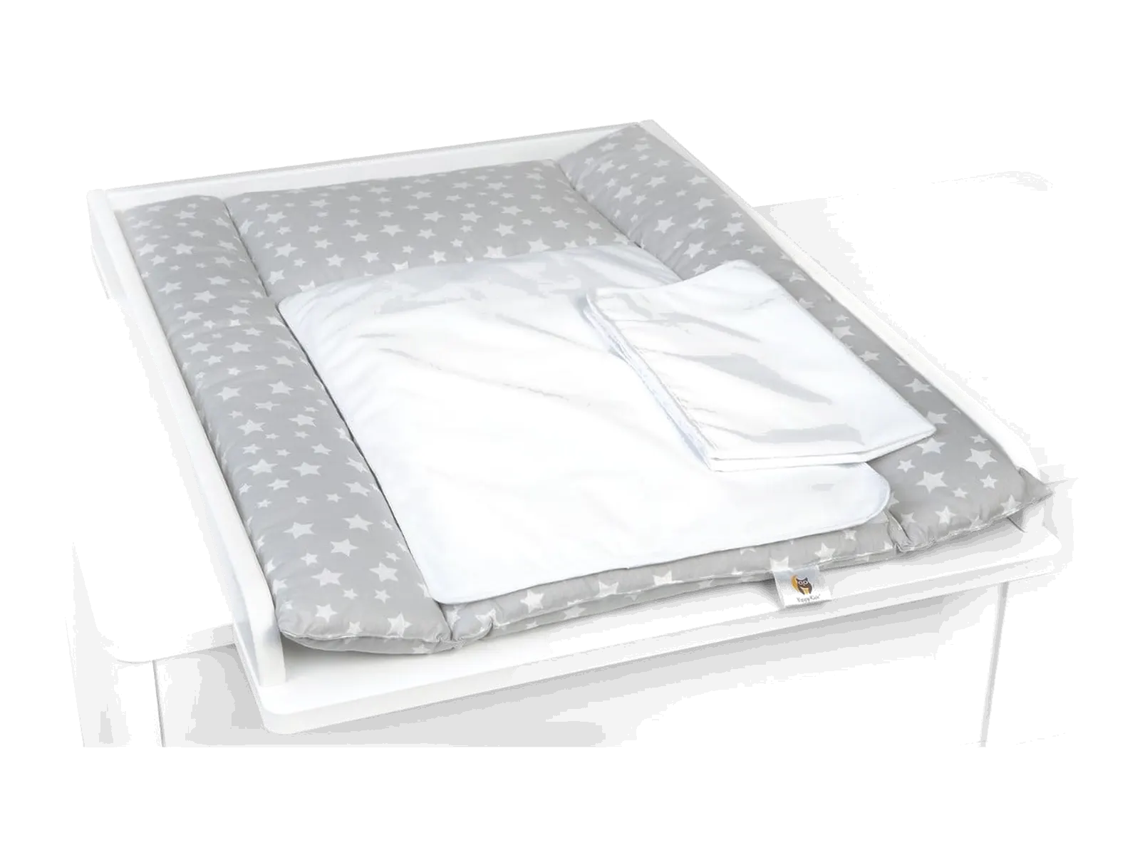 Yappy NordGrey changing pad + 2 sheets waterproof (73 x 55cm): maker's photo
