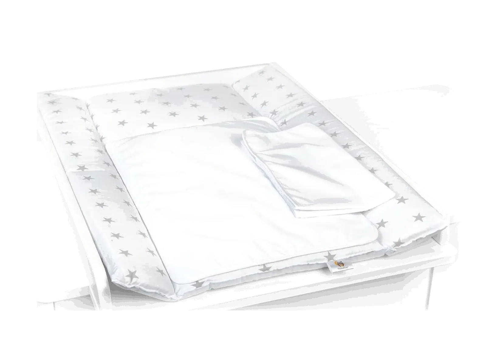 Yappy NordWhite changing pad + 2 sheets waterproof (73 x 55cm): maker's photo