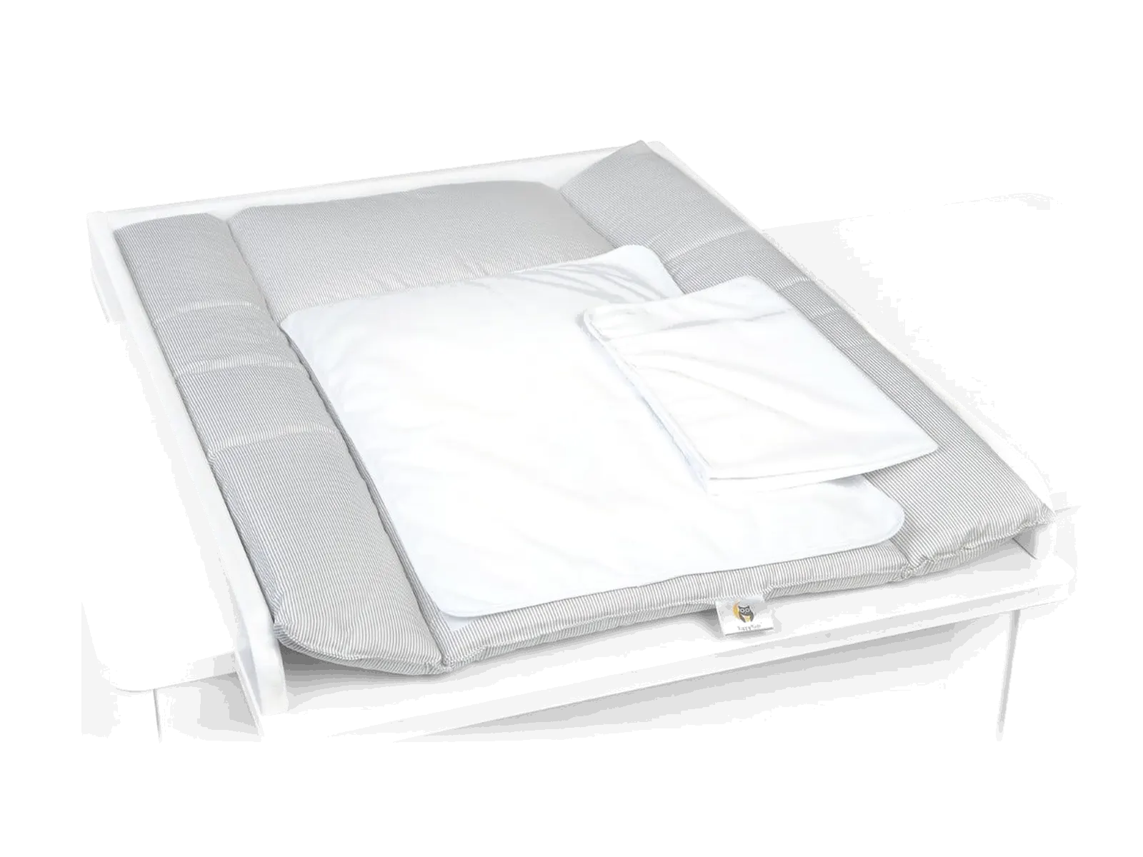 Yappy NatureGrey changing pad + 2 sheets waterproof (73 x 55cm): maker's photo