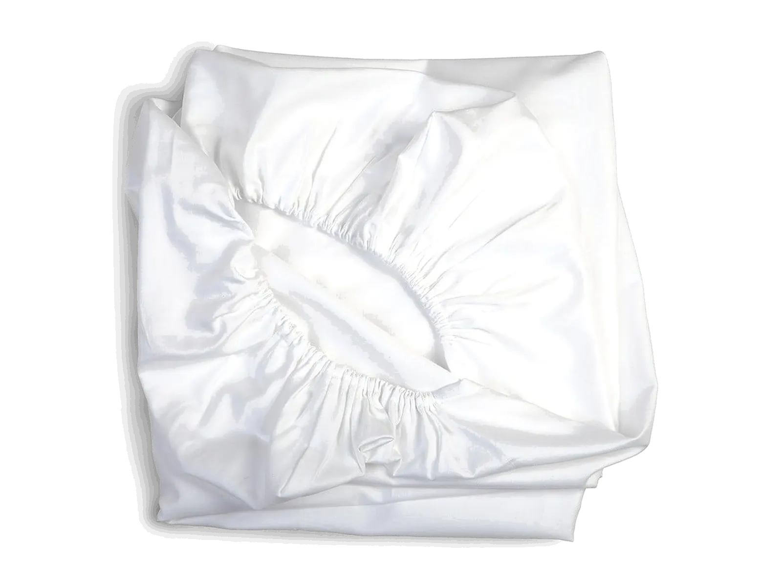 Lux fitted sheet (Satin, cotton). 200x90cm: maker's photo