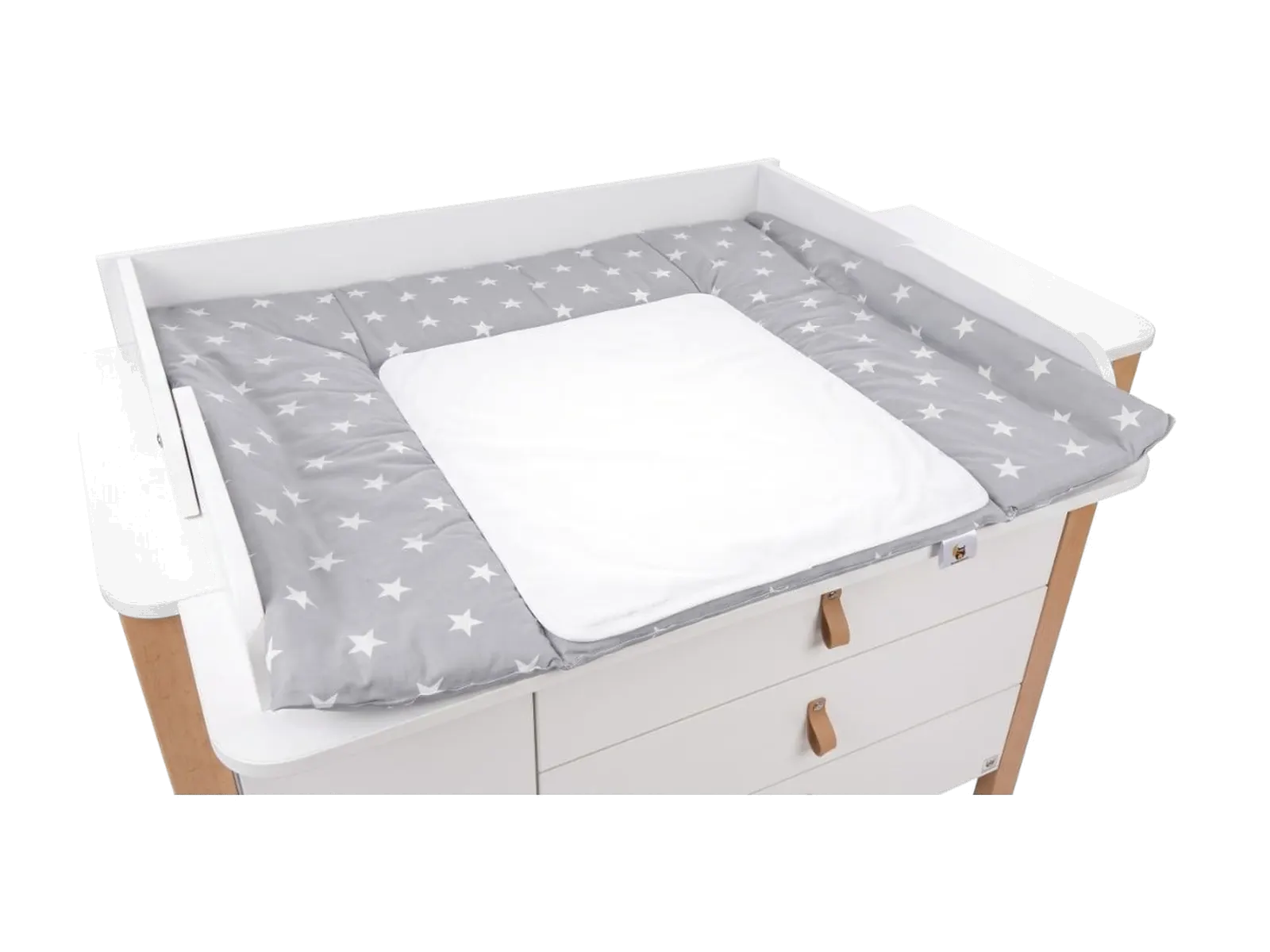 Yappy NordGrey II changing pad + 2 sheets waterproof (72 x 80cm): maker's photo