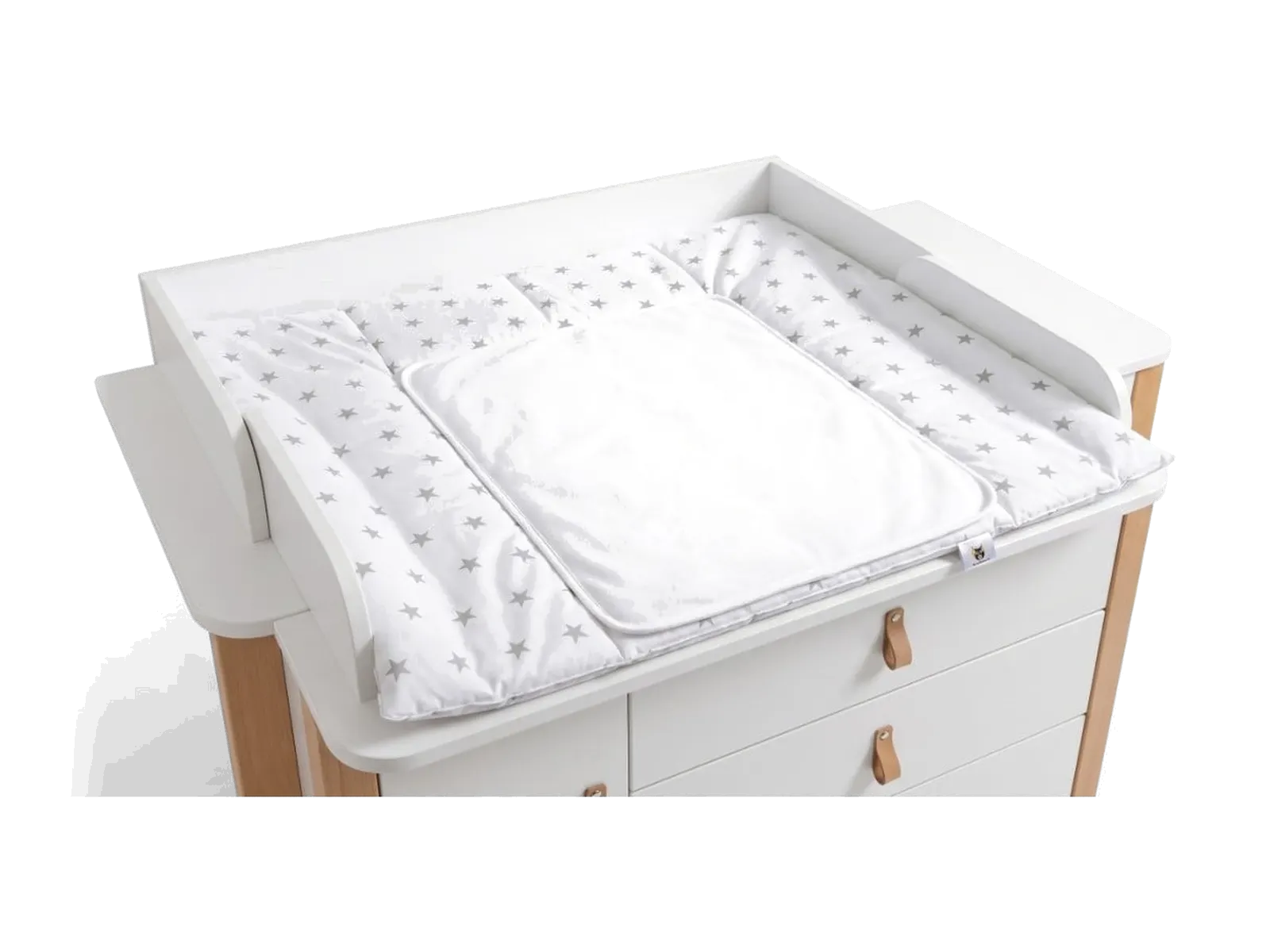Yappy NordWhite II changing pad + 2 sheets waterproof (72 x 80cm): maker's photo