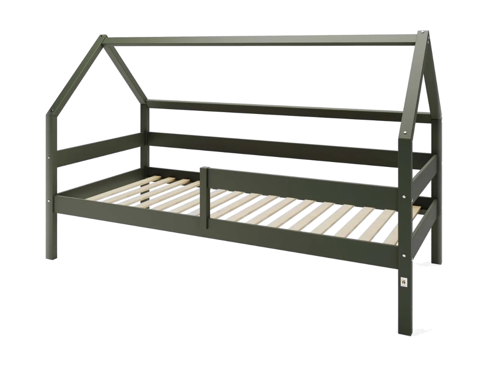 YappySole house bed 200-90cm, green: maker's photo