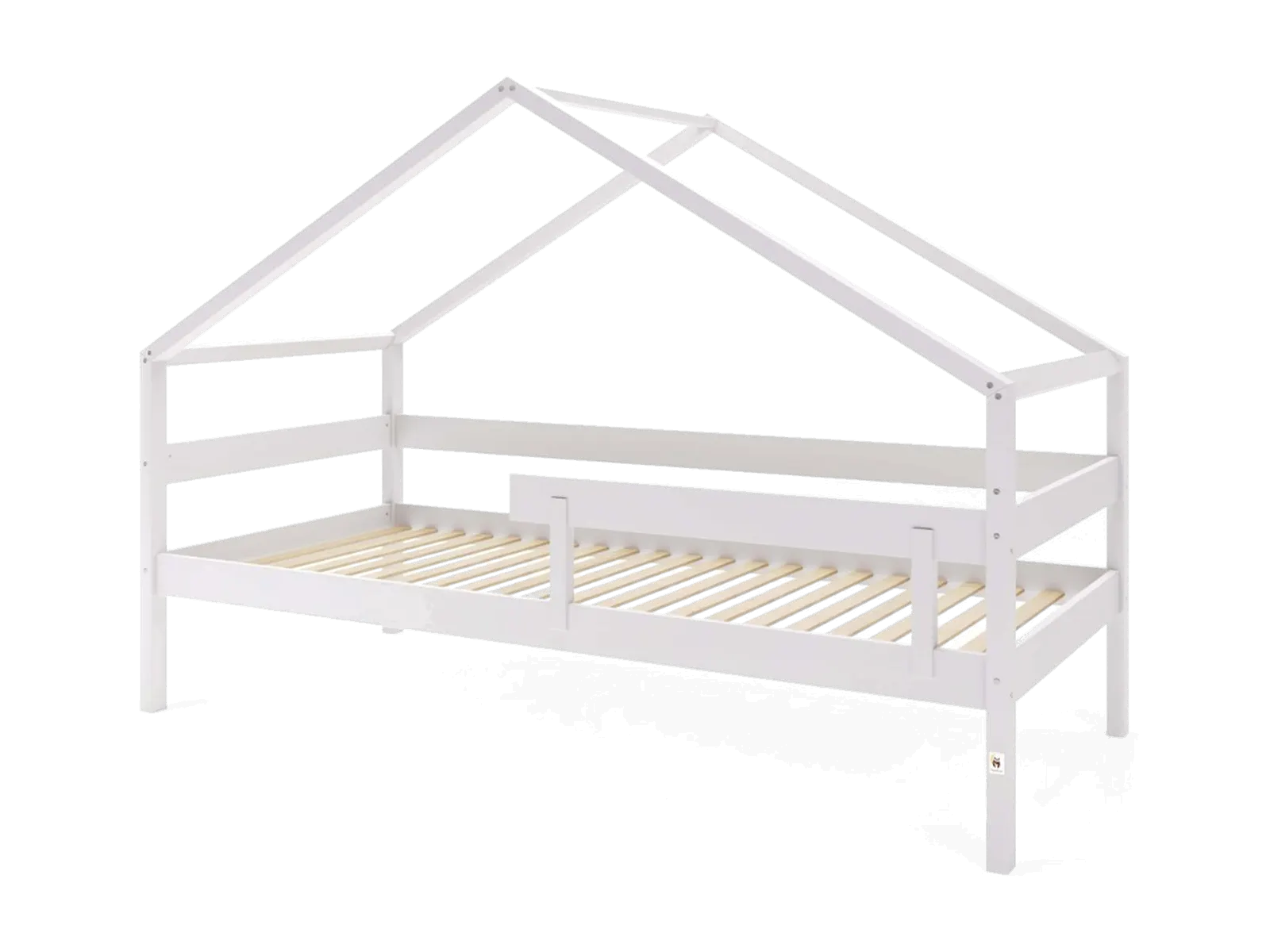 YappyHytte house bed 200-90cm, light grey: maker's photo