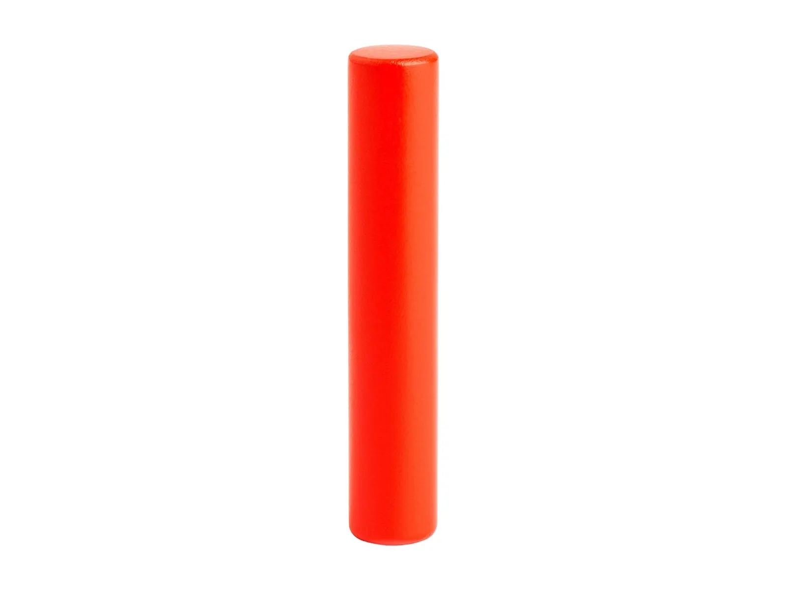 1. Roter Zylinder: Einzelteil aus dem roten Block: Foto des Herstellers