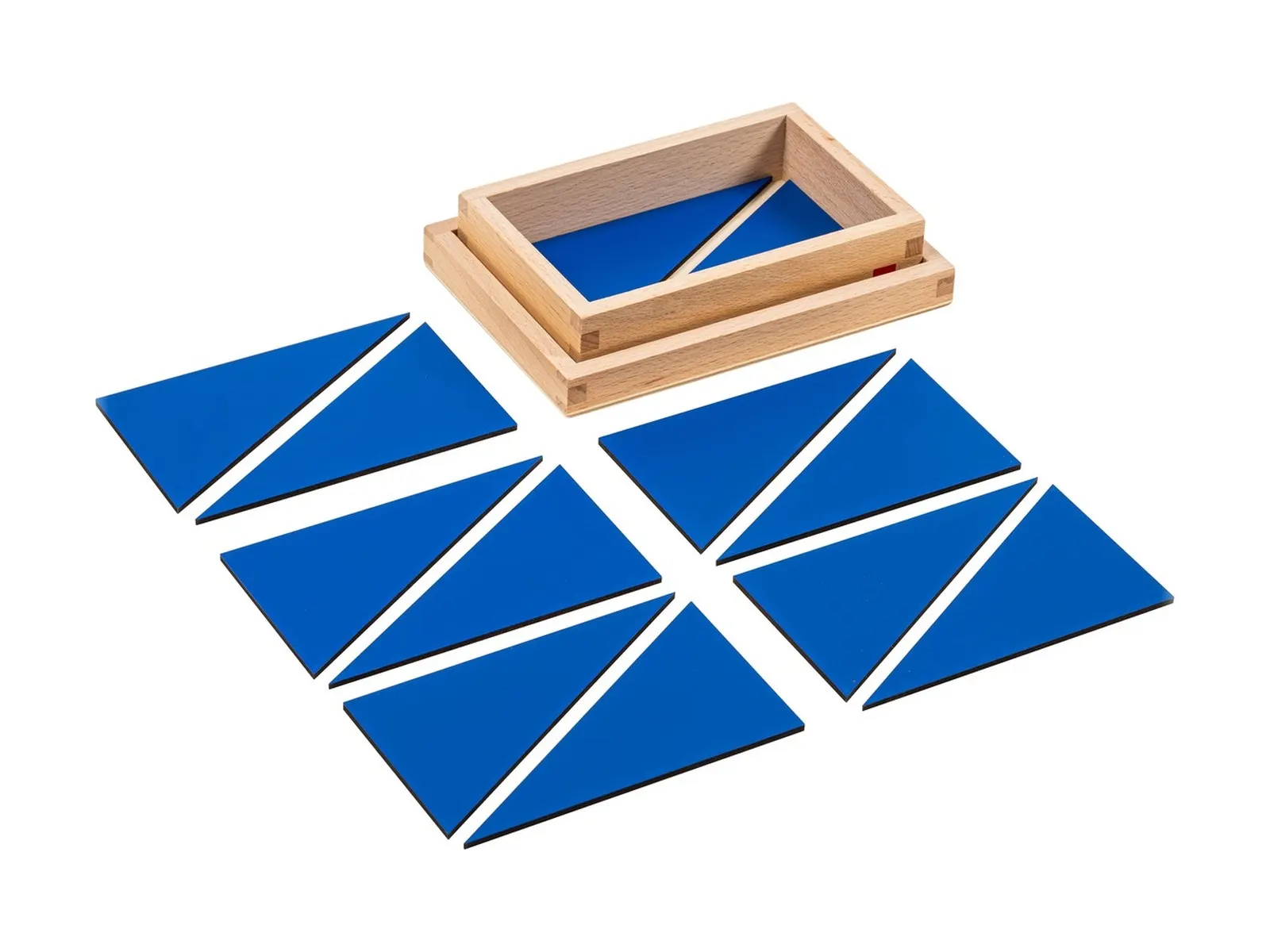 12 Identical Blue Triangles (GAM): maker's photo