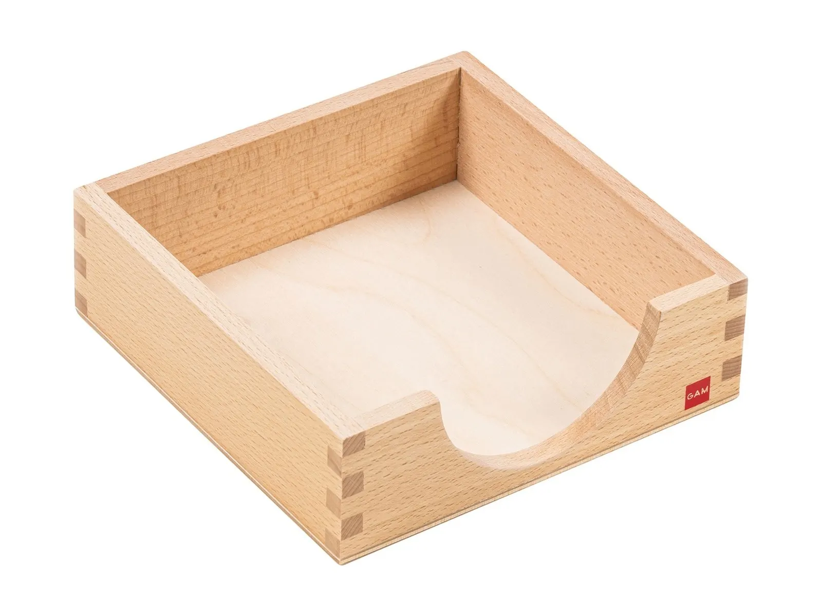 Papierbox für Einsatzpapier: 14 × 14 cm: Foto des Herstellers