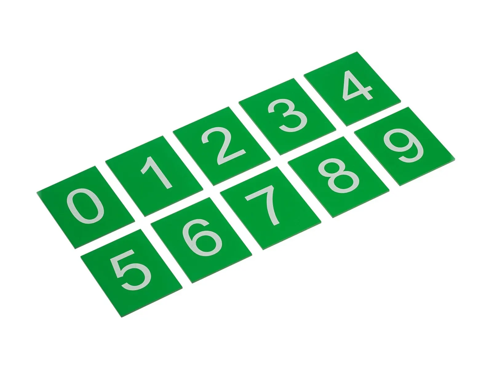 Sandpaper Numerals: International Version (GAM): maker's photo