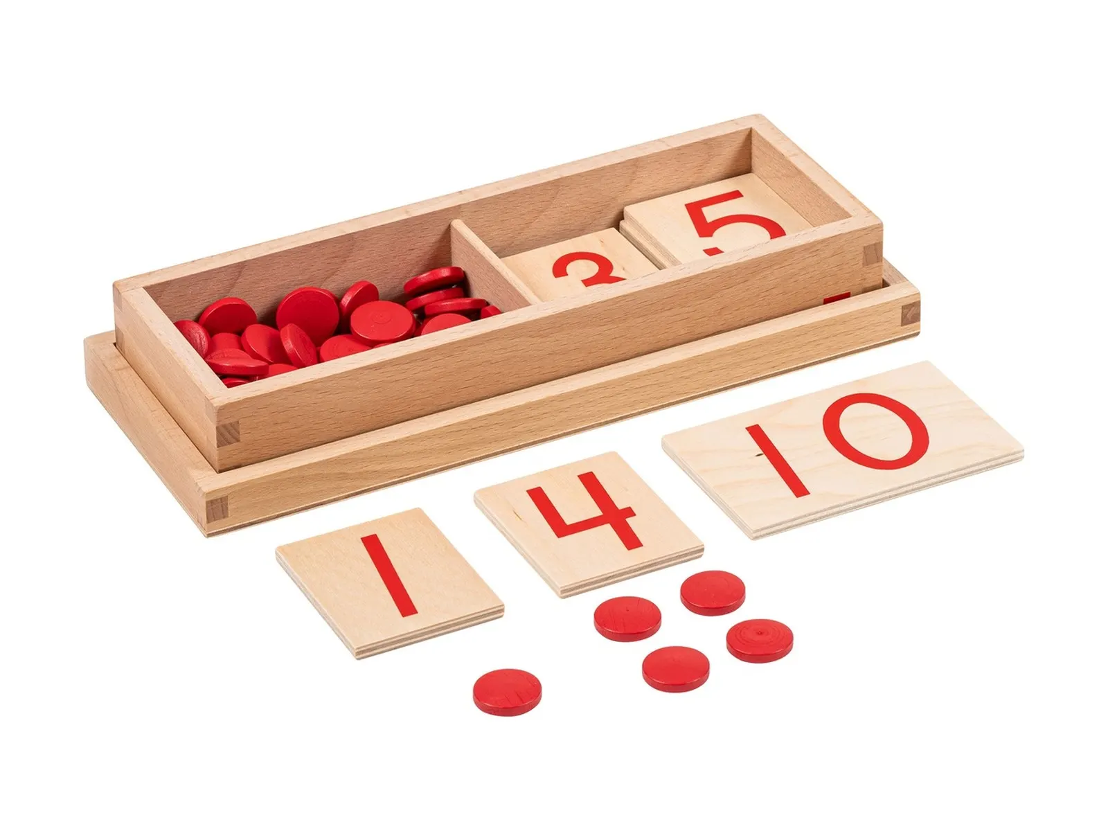 Numerals and counters: US version: maker's photo