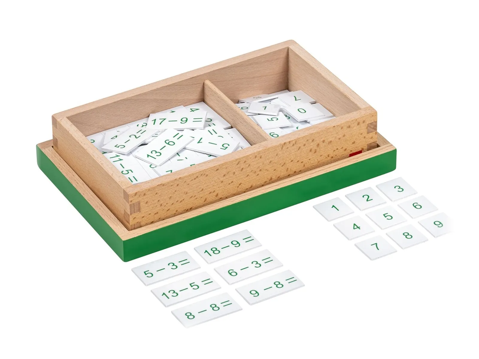 Subtraction Equations And Differences Box: maker's photo