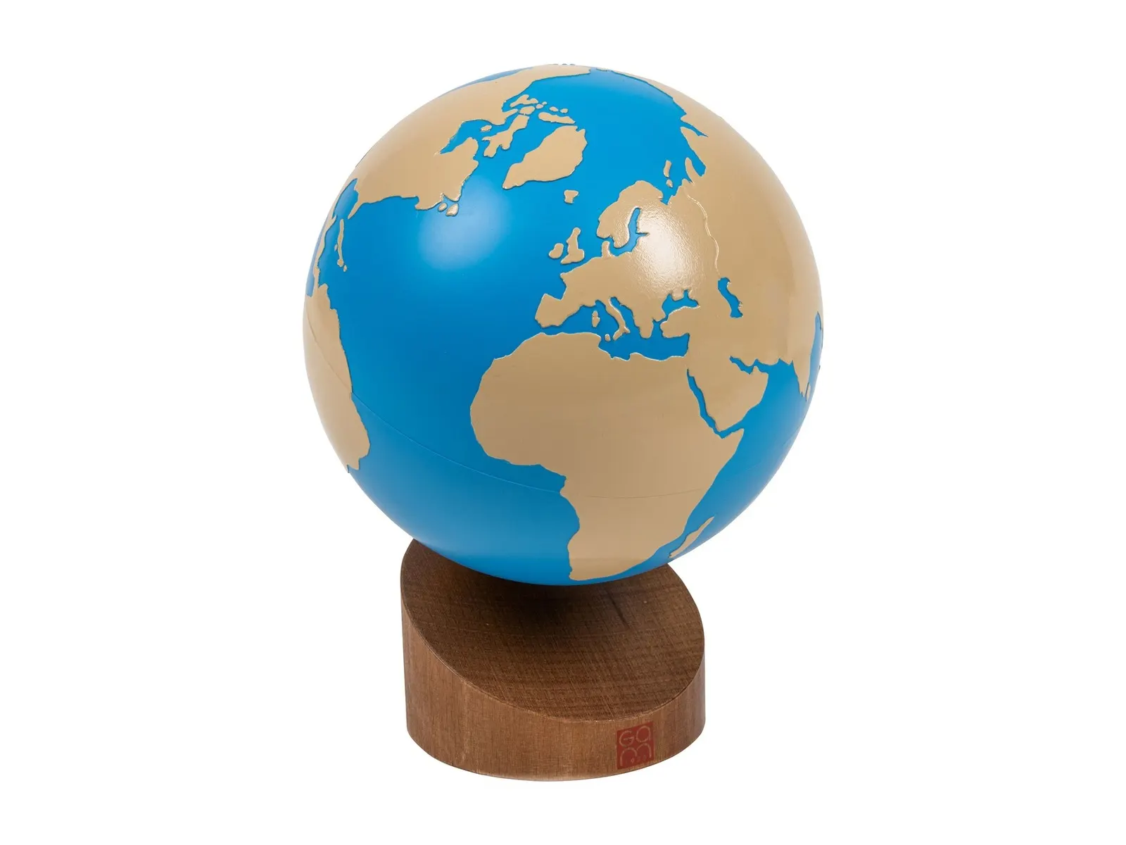 Globe Of Land & Water: Painted: maker's photo