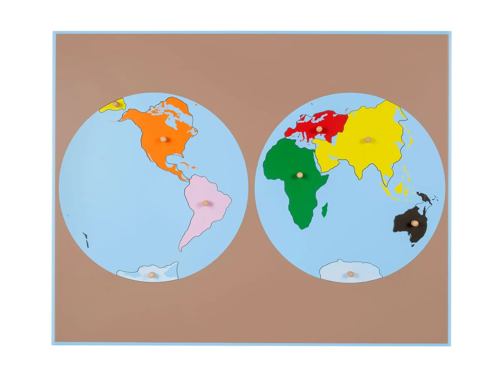 World Puzzle Map: maker's photo