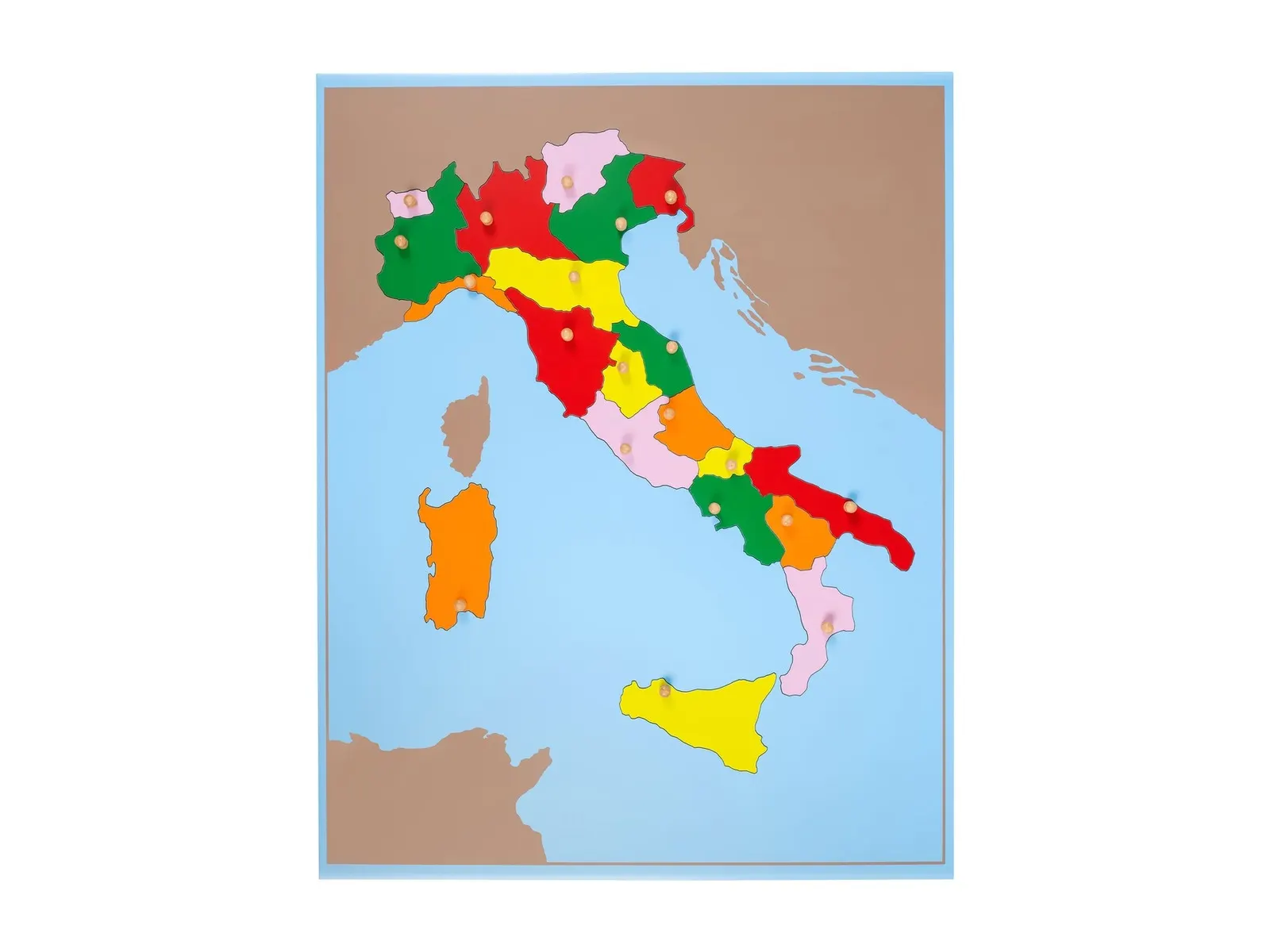 Puzzle mapa: Itálie: fotka výrobce