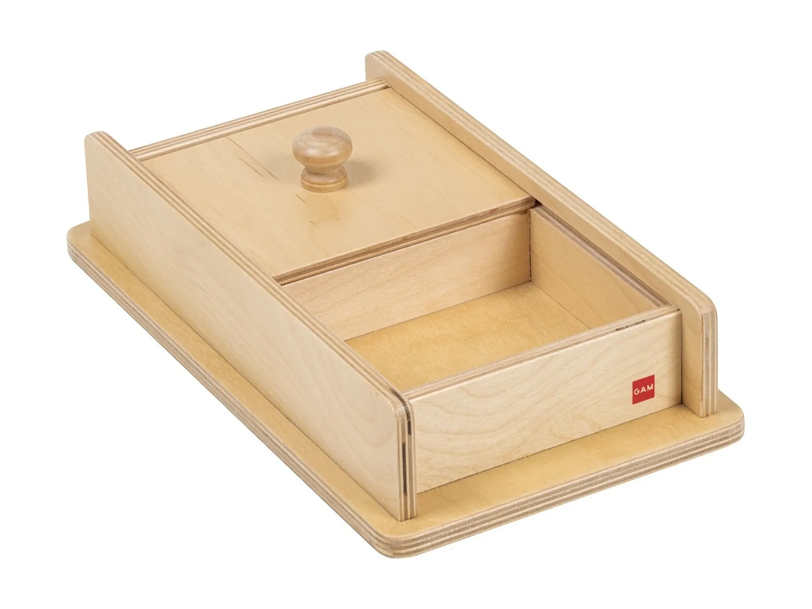 Box With Sliding Lid: maker's photo