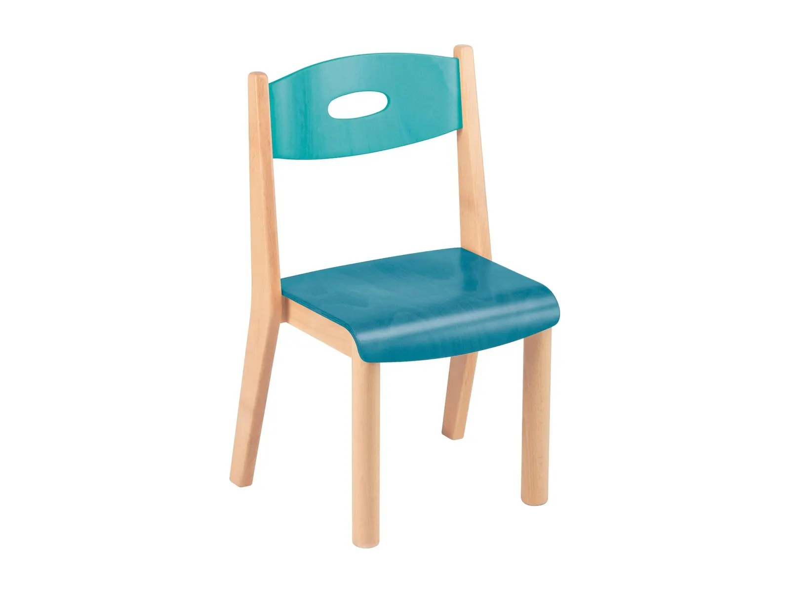 Stackable Chair Blue: maker's photo