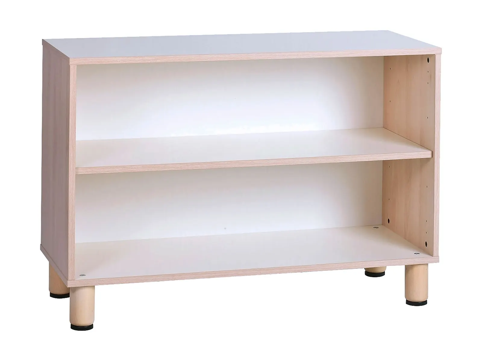 Regál s dvoma policami 105 cm: hĺbka 40 cm: fotka výrobcu