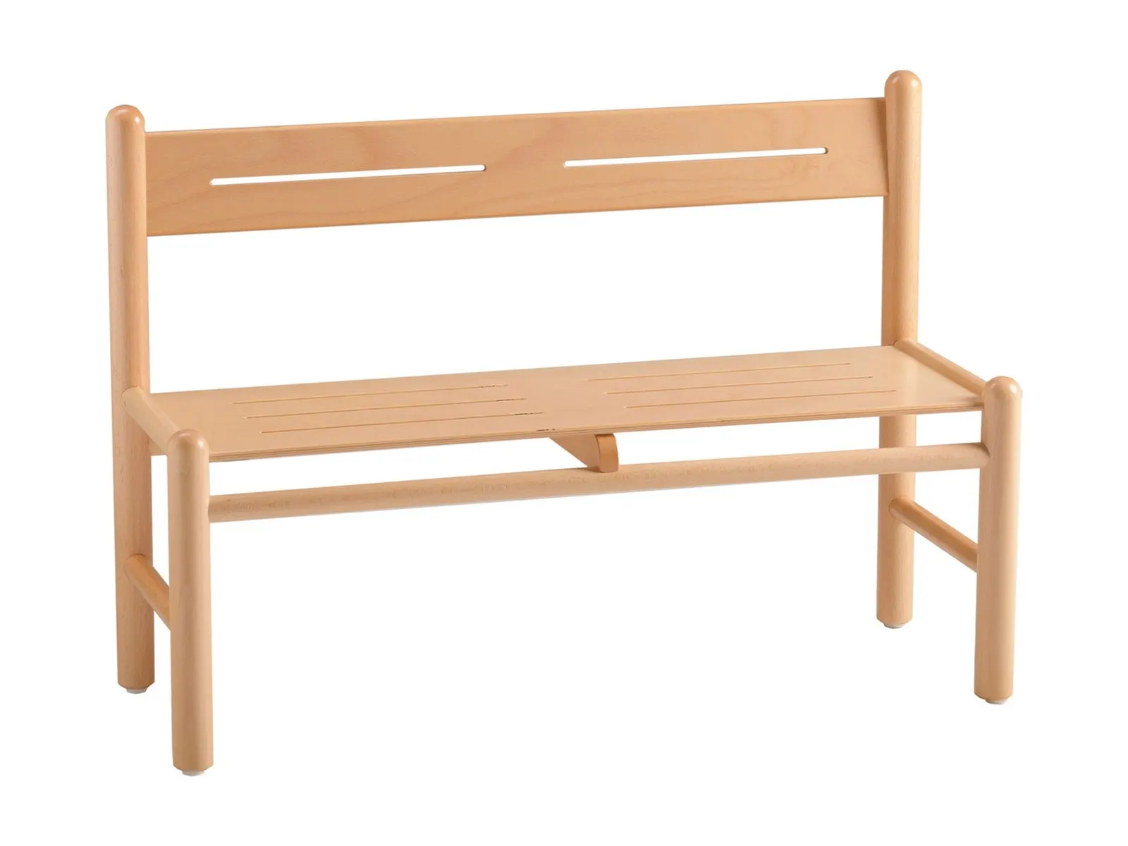 Bench With Backrest: maker's photo