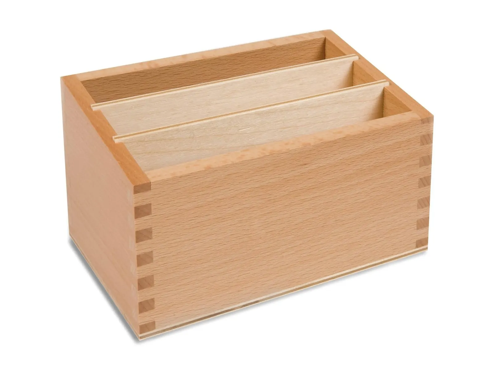 Box na botanické karty: úložný box z bukového dřeva: fotka výrobce