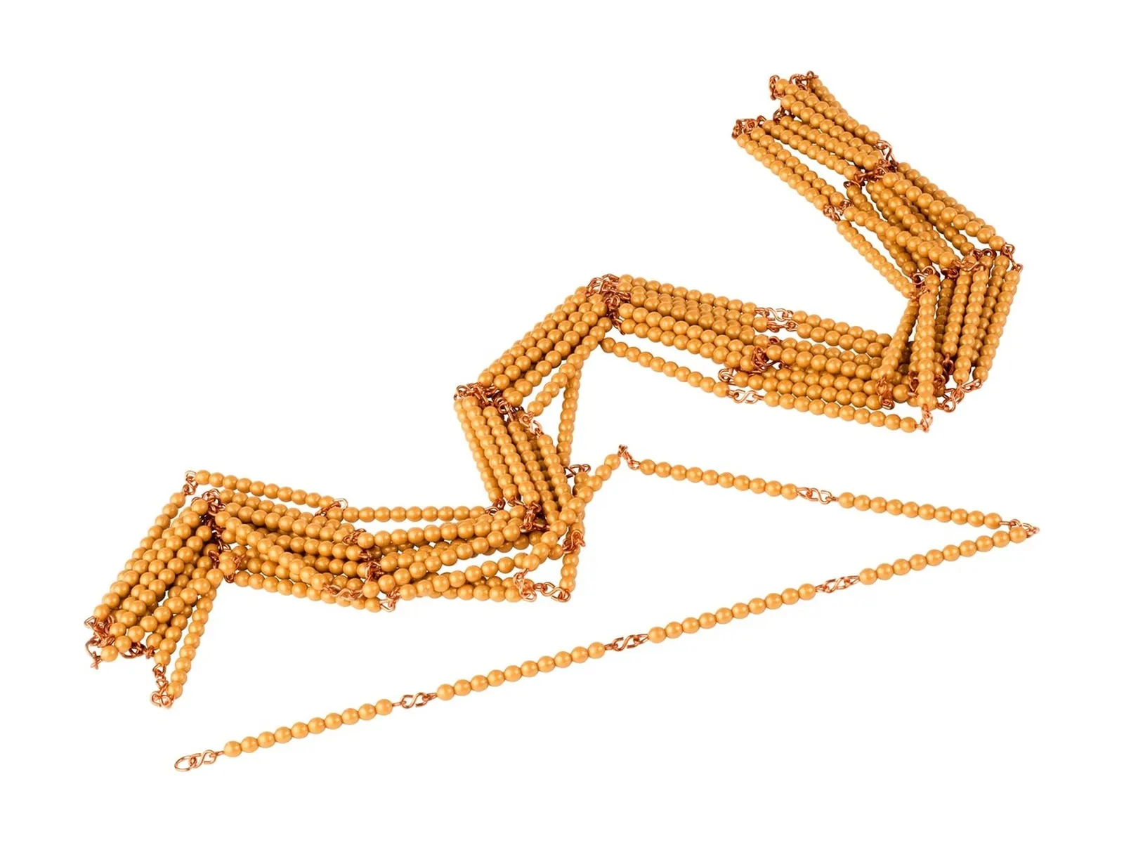 Goldene Perlenkette 1000: Einzelperlen Nylon (Nienhuis): Foto des Herstellers