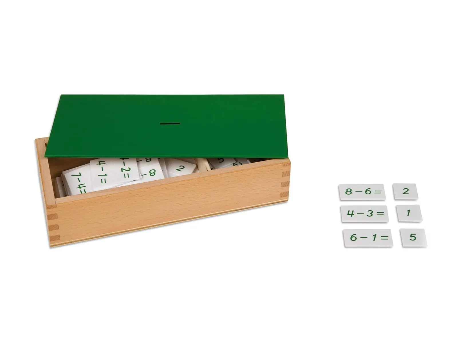 Box odčítání: Samokontrola procvičování příkladů: fotka výrobce