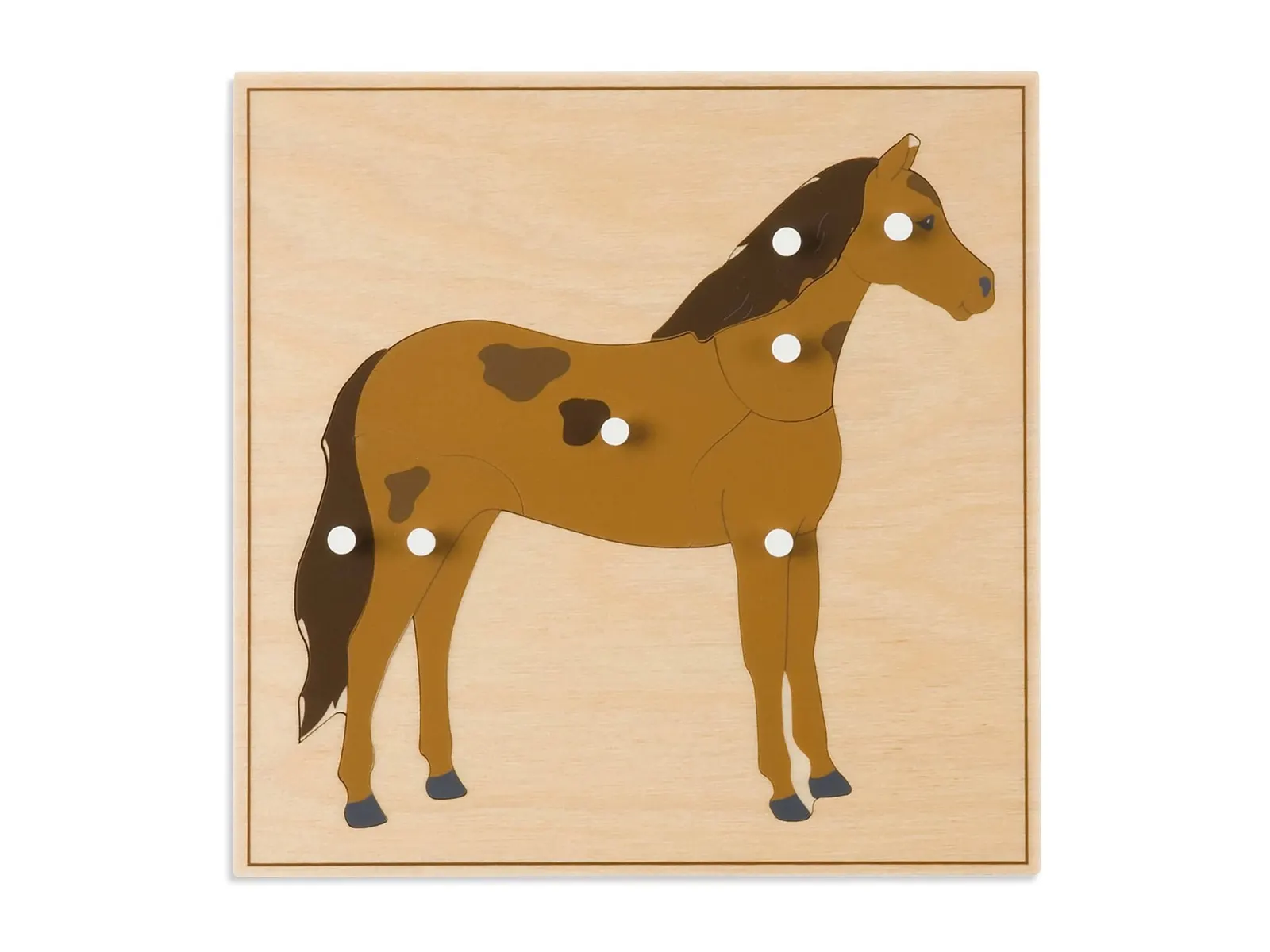 Puzzle zvieratko: Kôň: fotka výrobcu