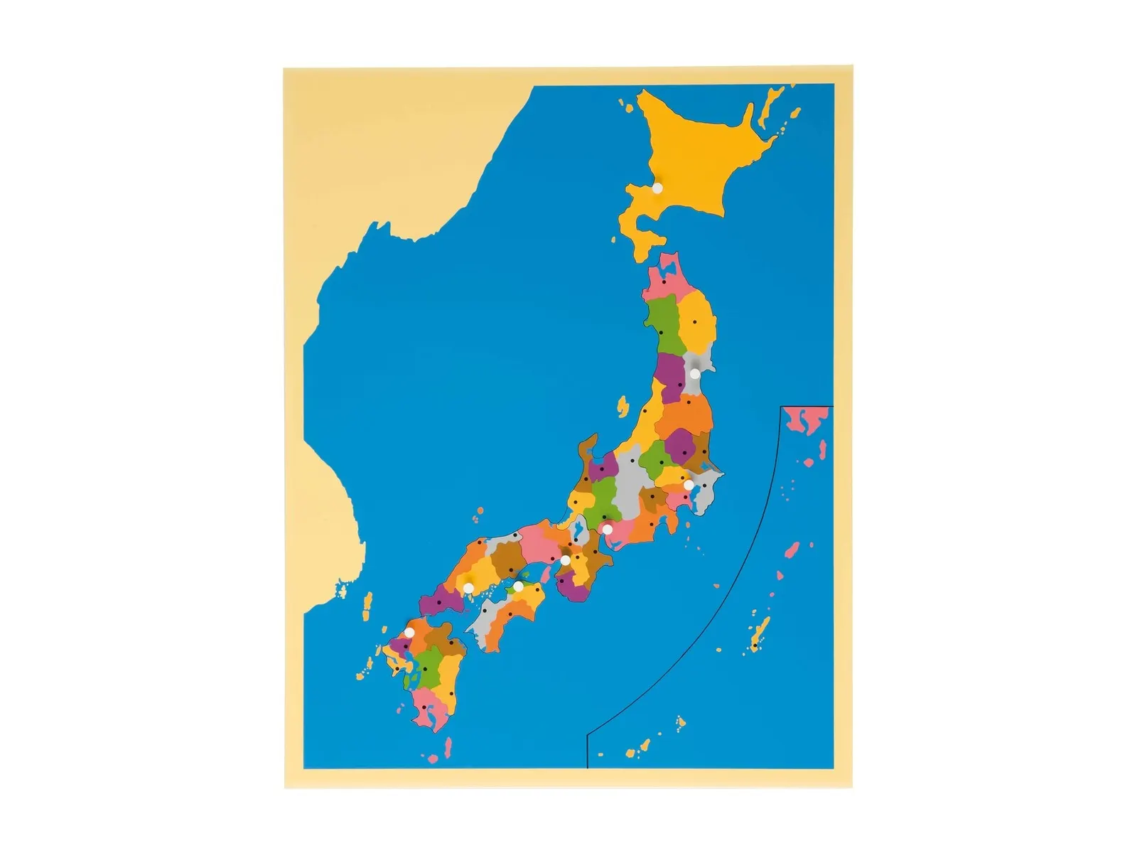 Puzzle mapa: Japonsko: fotka výrobcu