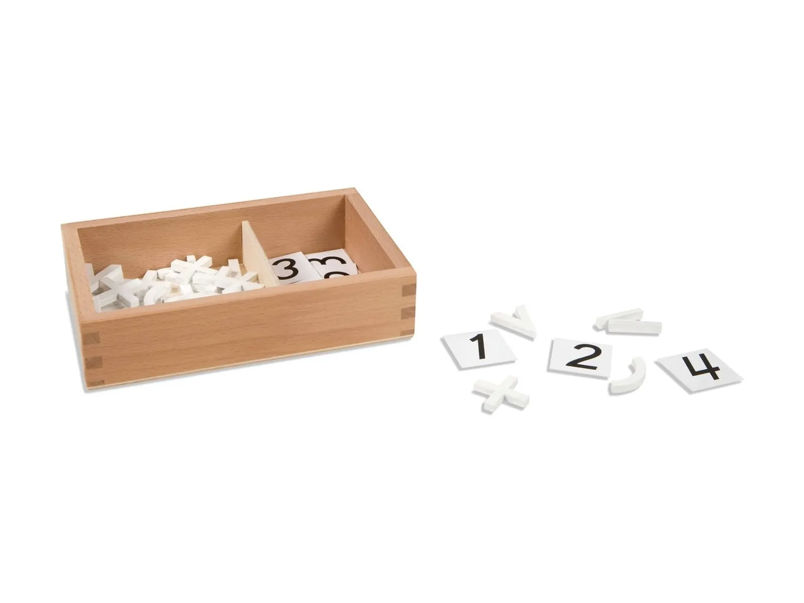 Krabička aritmetických znaků: matematické symboly pro rovnice: fotka výrobce