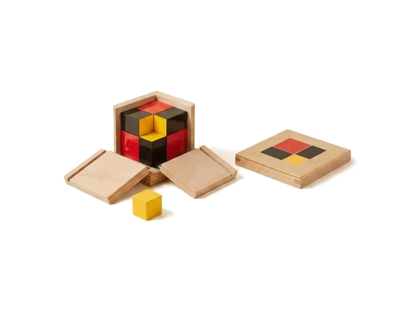 Algebraická binomická kocka: pokročilý matematický zmyslový materiál: fotka výrobcu