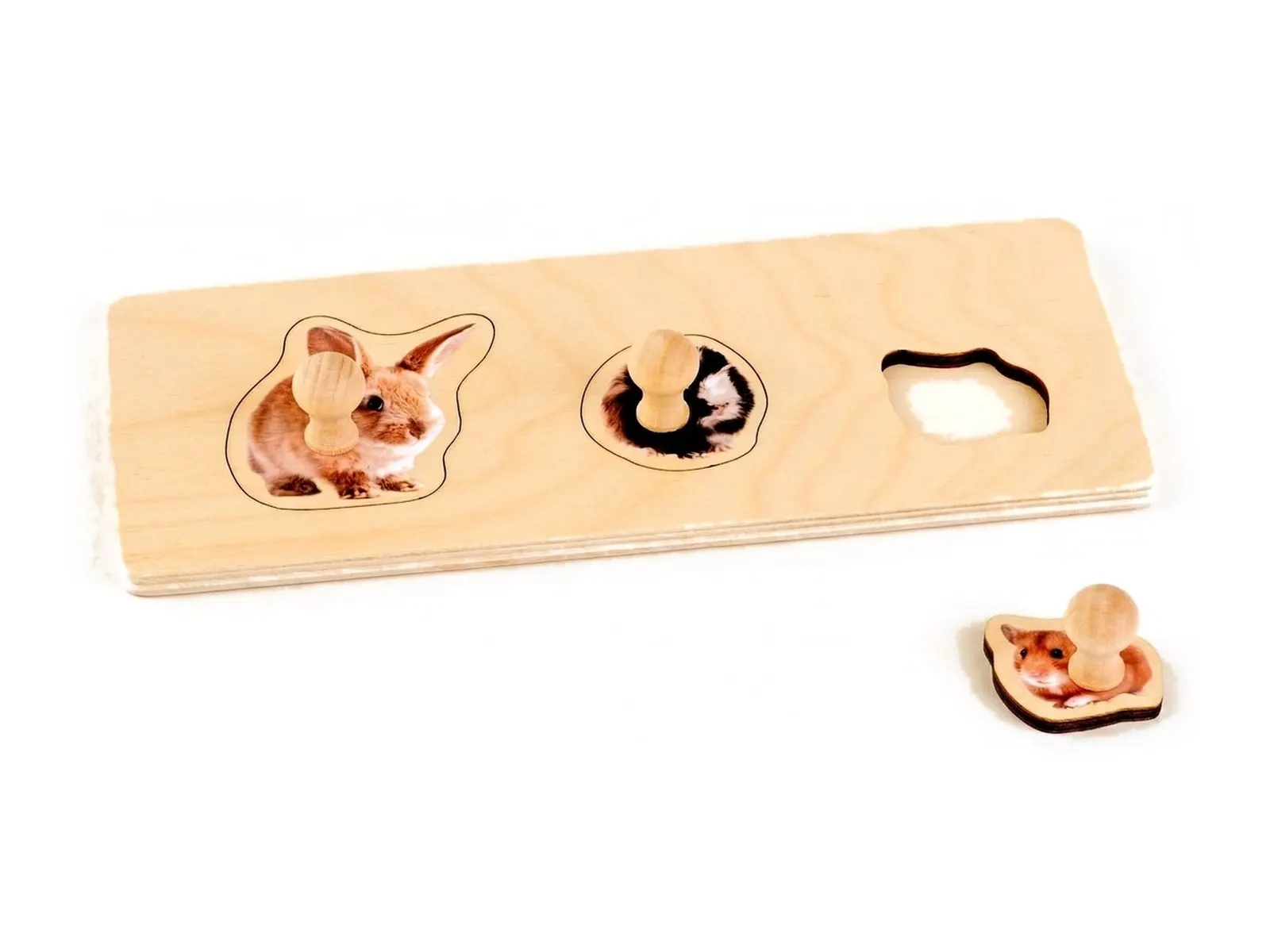 Puzzle pre najmenších: 3 hlodavce: fotka výrobcu