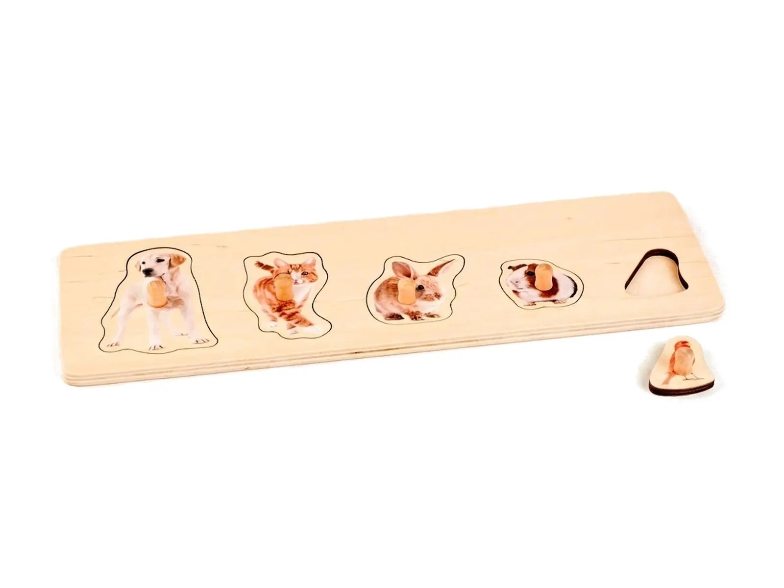 Puzzle pre najmenších: 5 domácich miláčikov: fotka výrobcu