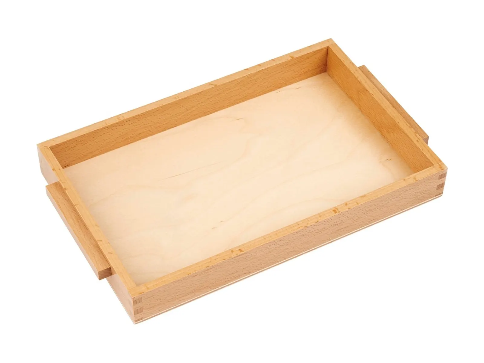 Malý dřevěný podnos s úchyty: fotka výrobce