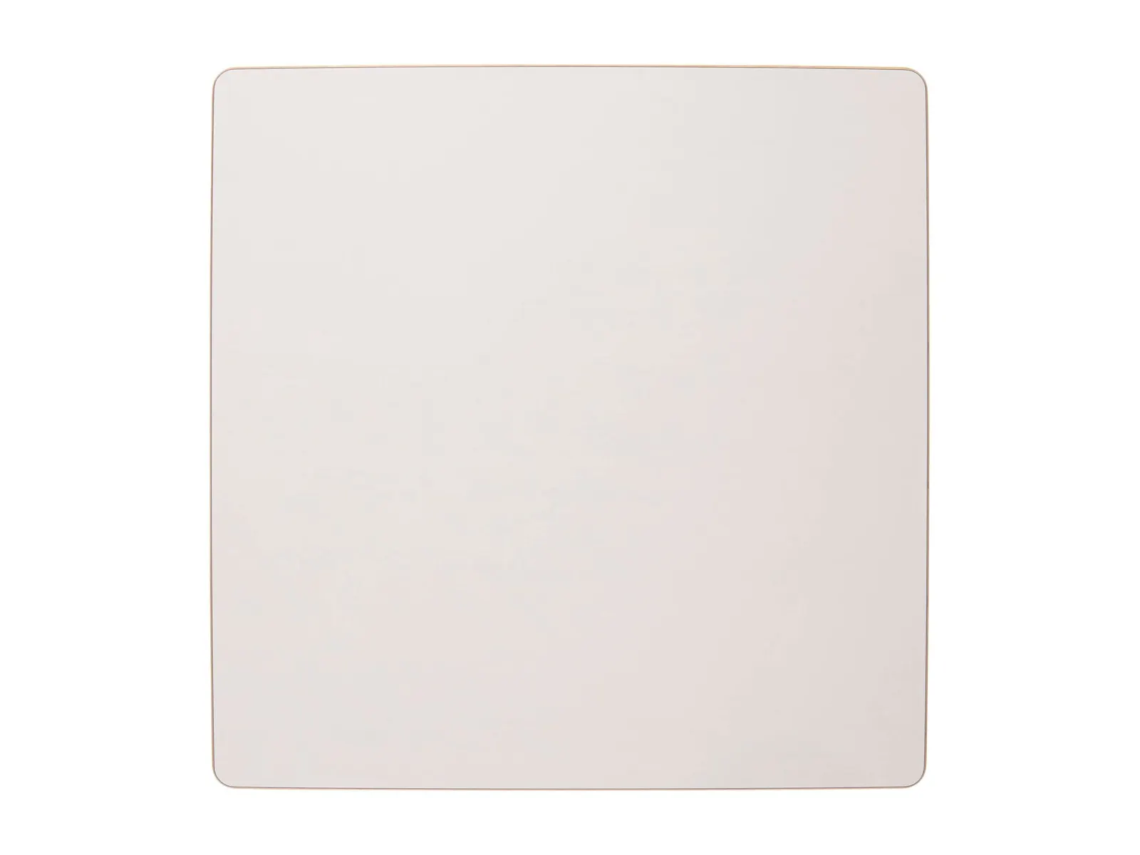 Čtvercová deska stolu: Mléčně bílá - 64 × 64 × 2 cm: fotka výrobce