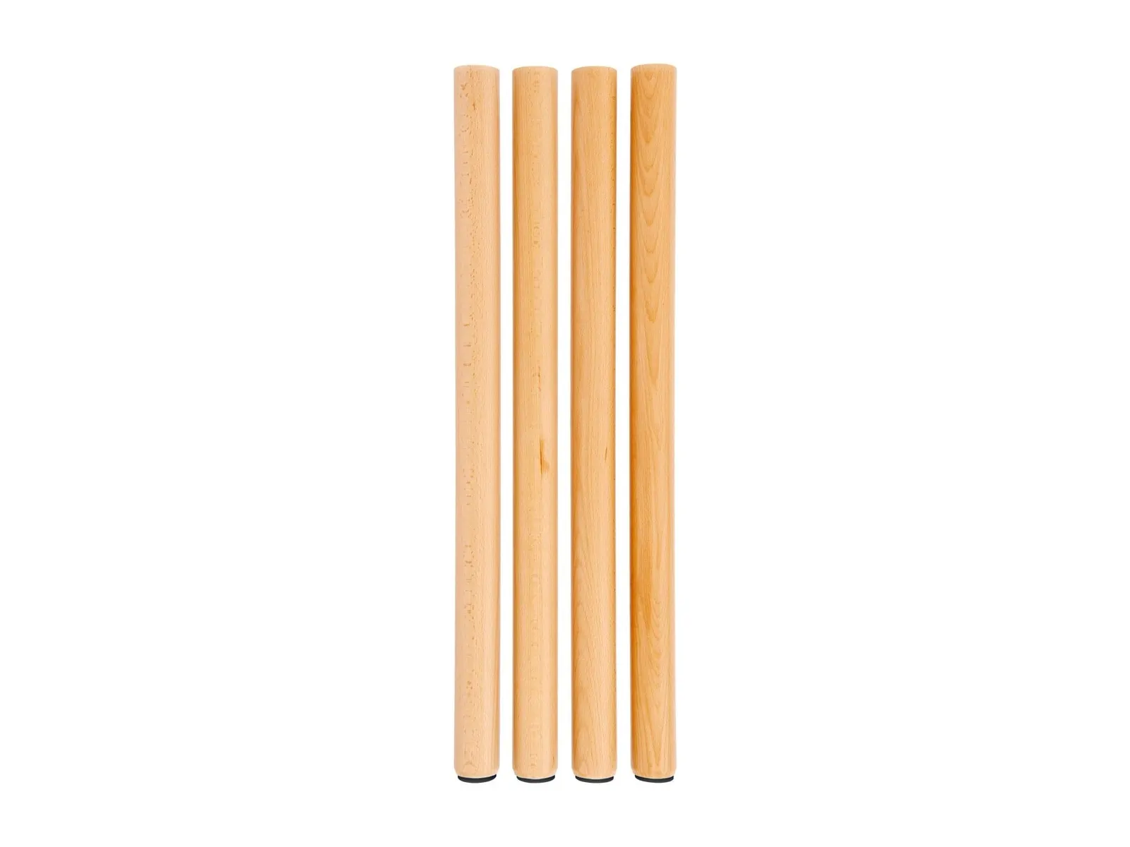 Sada 4 noh stolu: Výška 76 cm: fotka výrobce