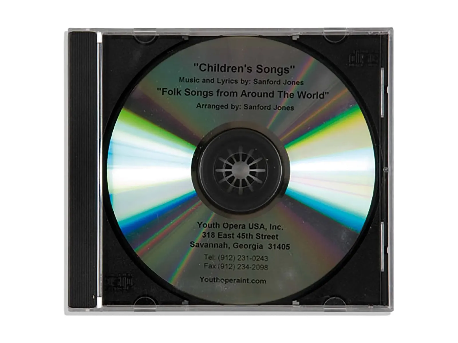 CD: Dětské / lidové písně z celého světa: fotka výrobce