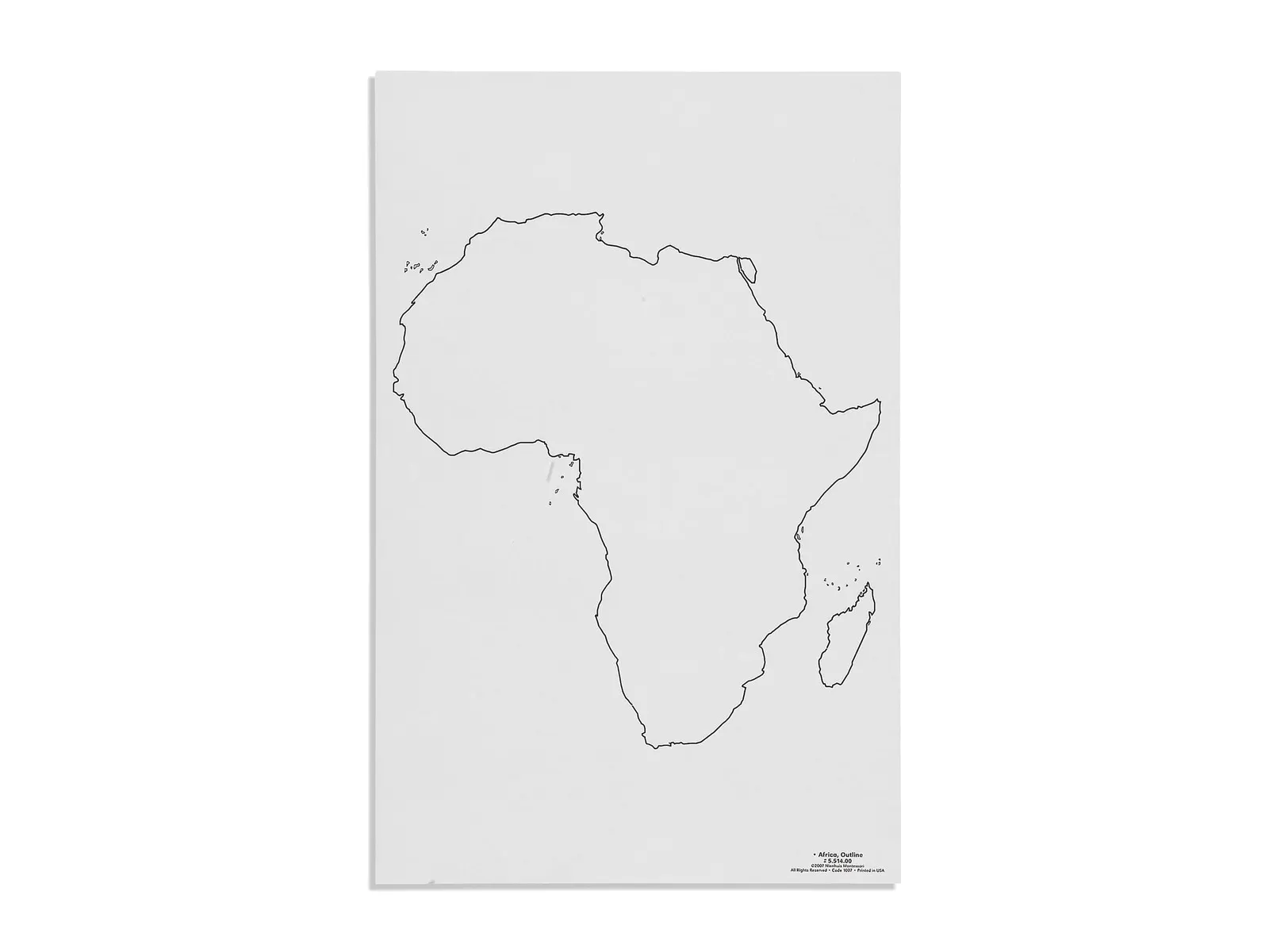 Afrika: Obrys (50): fotka výrobce