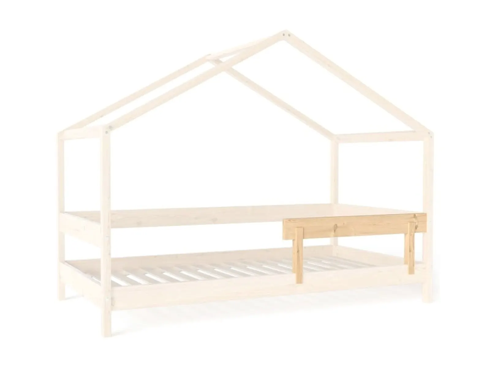 Accessory YappyHytte house bed additional barrier, natural: maker's photo