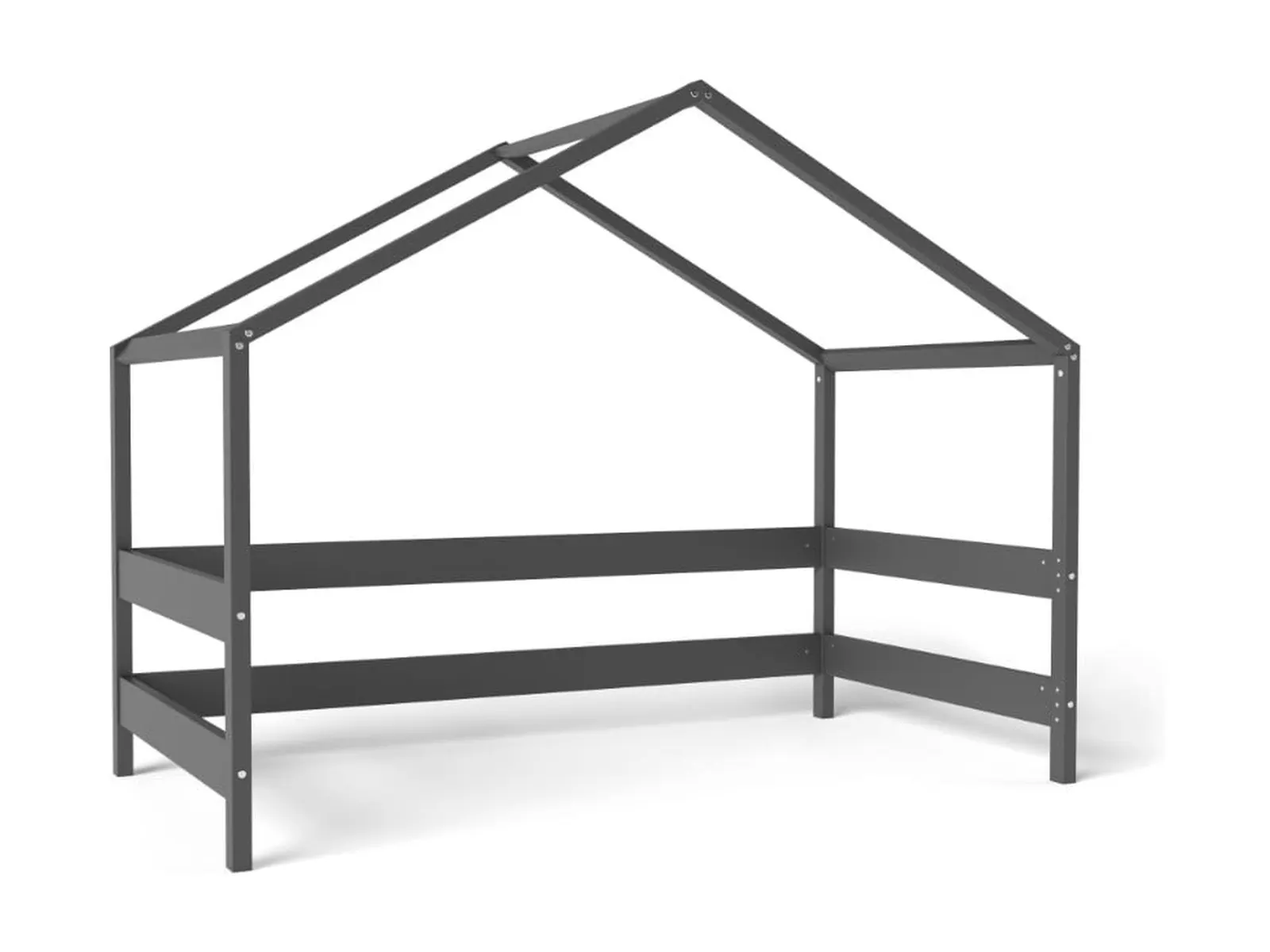 Spielhaus YappyHytte 160-80cm, Anthrazit: Foto des Herstellers