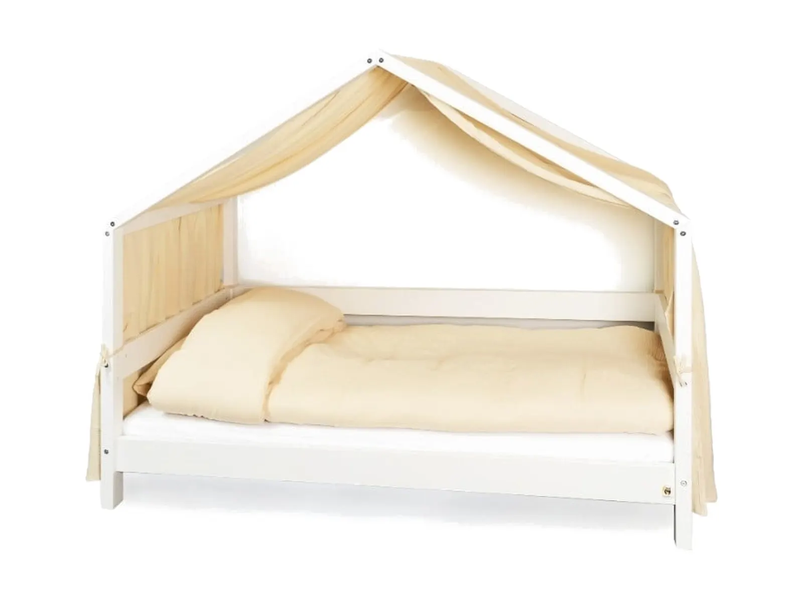 Vorhänge YappyMuslin, Beige: Foto des Herstellers