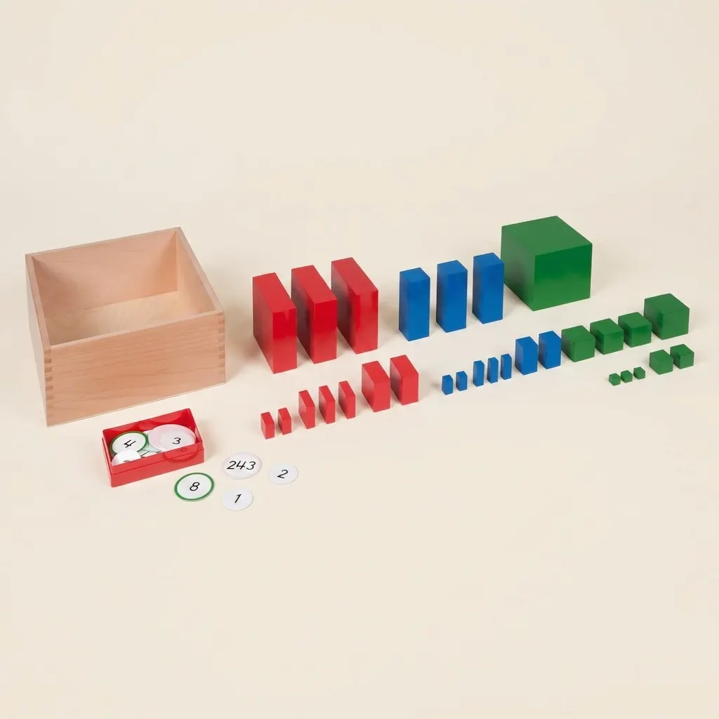 Multibázový materiál - Montessori Material | Faborino