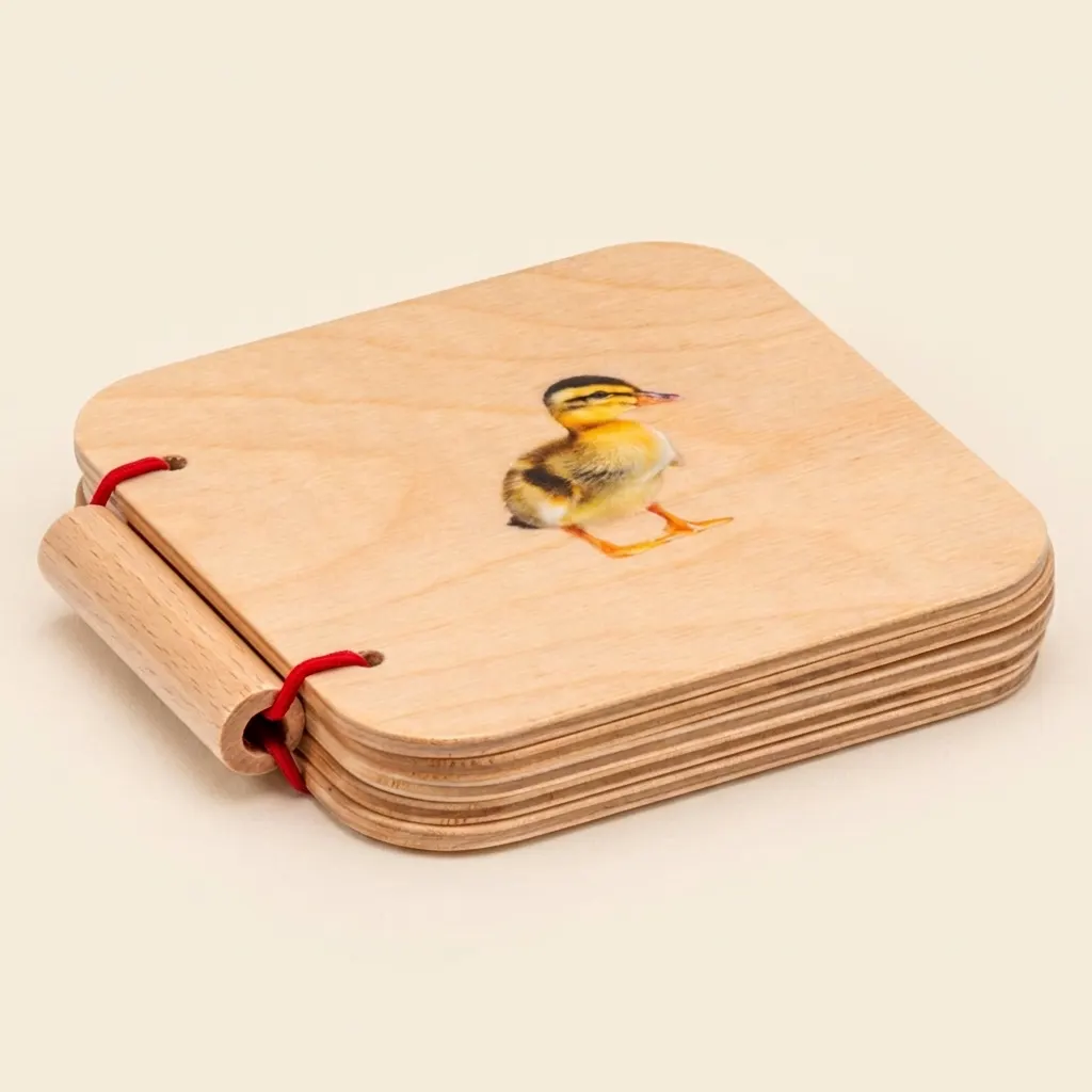 Moja prvá knižka: Domáce zvieratká - Montessori Material | Faborino
