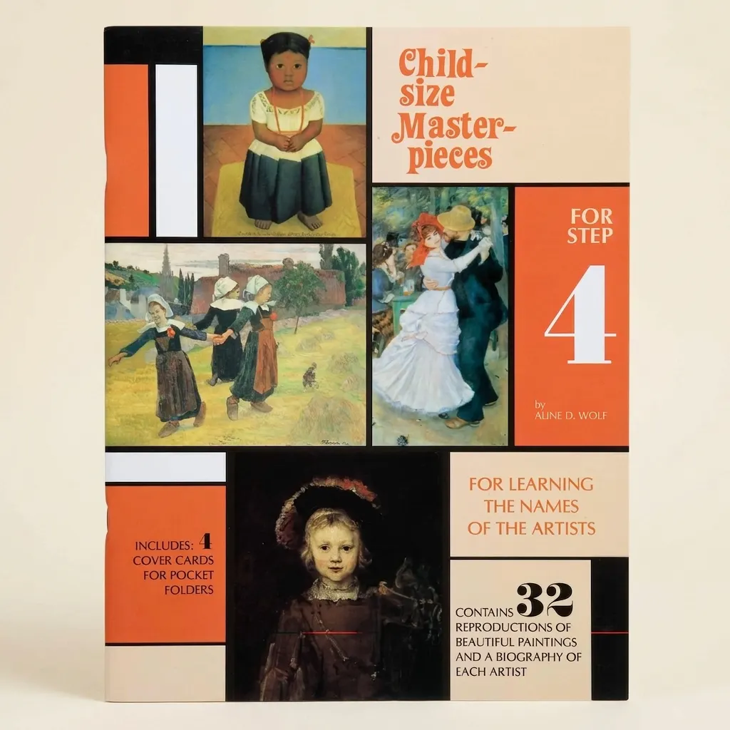 Mistrovská díla v dětské velikosti: Jména umělců (4) - Montessori Material | Faborino