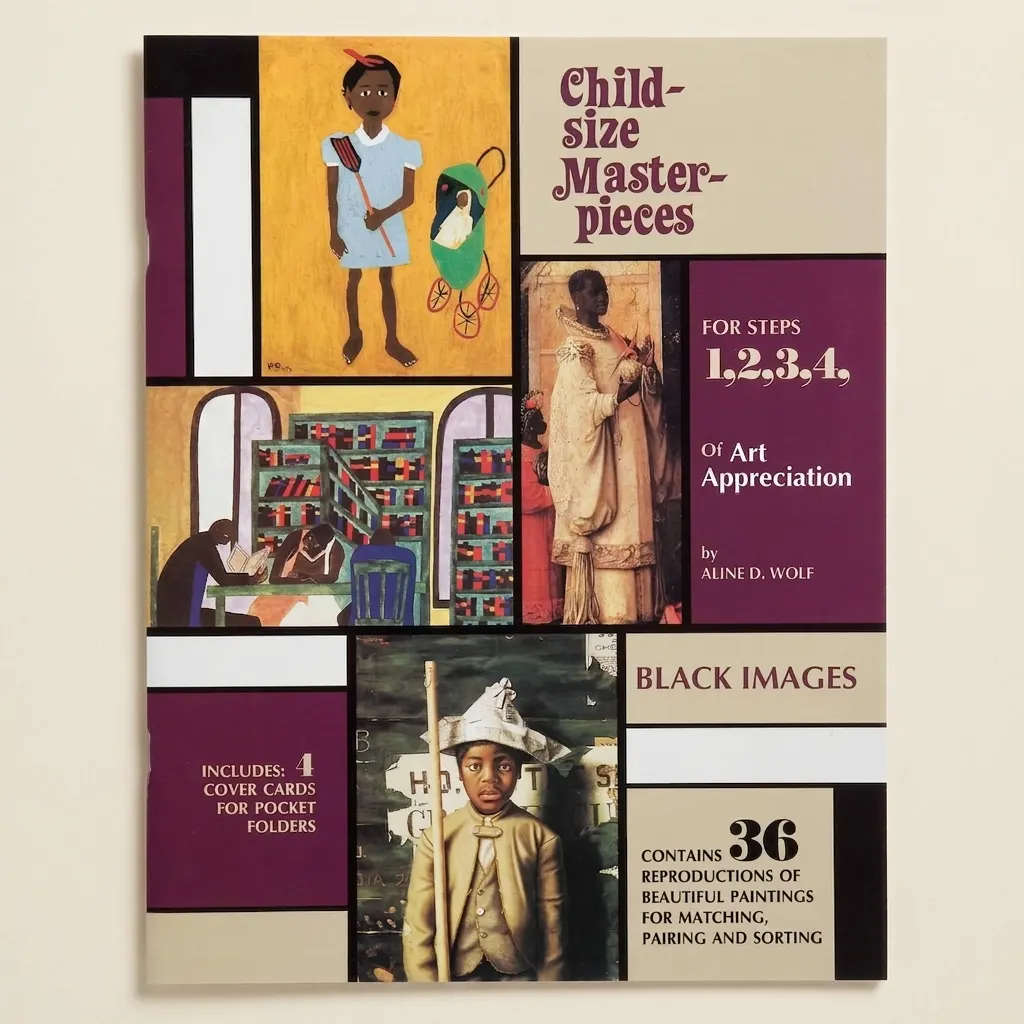 Mistrovská díla v dětské velikosti: Obrazy černošské kultury - Montessori Material | Faborino