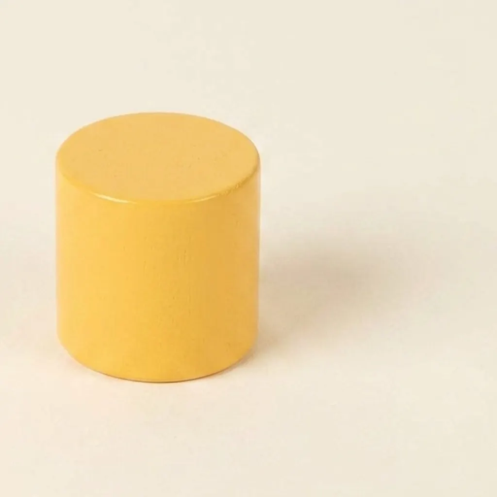 4. Gelber Zylinder: Montessori Material | Faborino