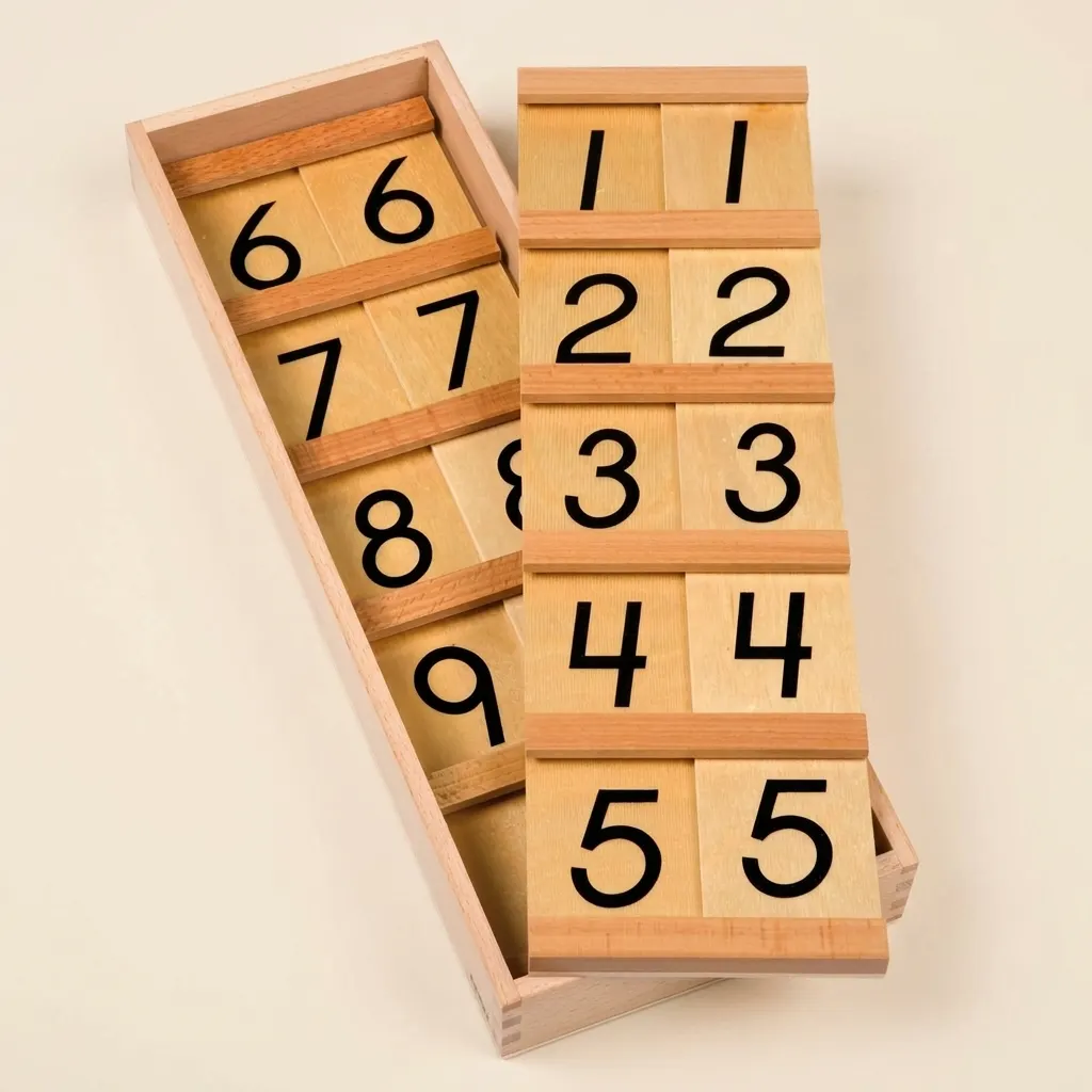 Desítkové desky: americká verze - Montessori Material | Faborino