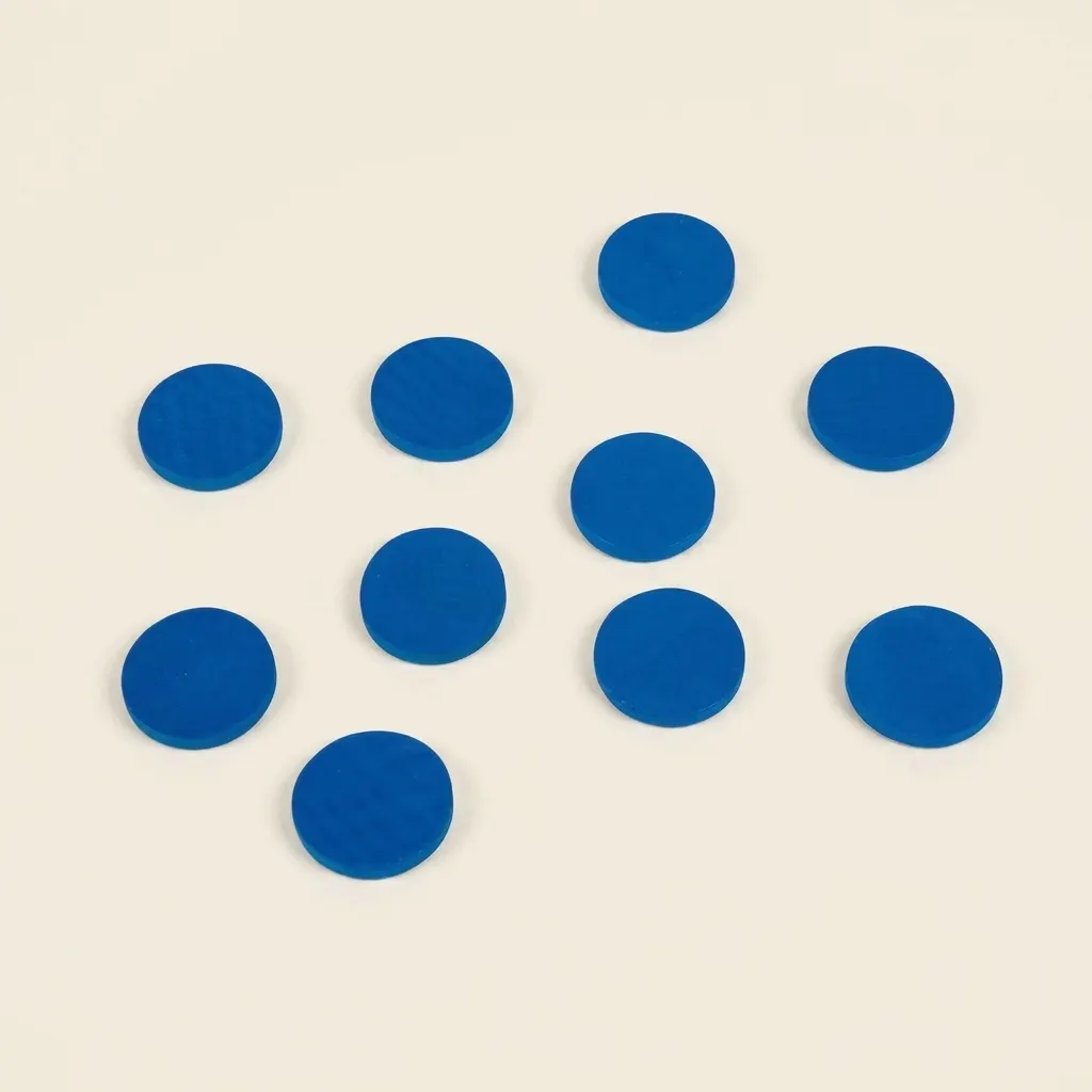 Počítadla: Modrá (100) - Montessori Material | Faborino