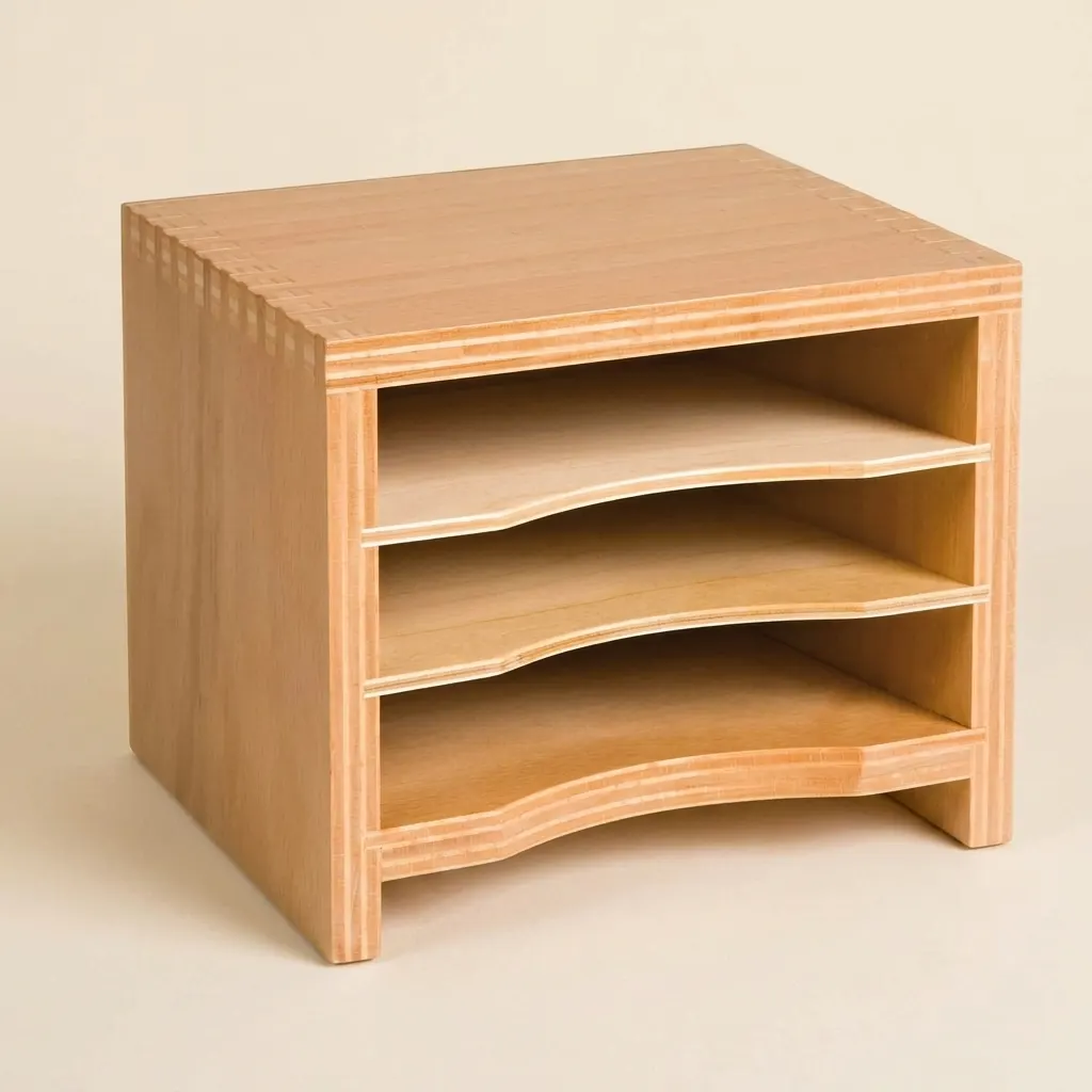 Skříňka na karty listů - Montessori Material | Faborino