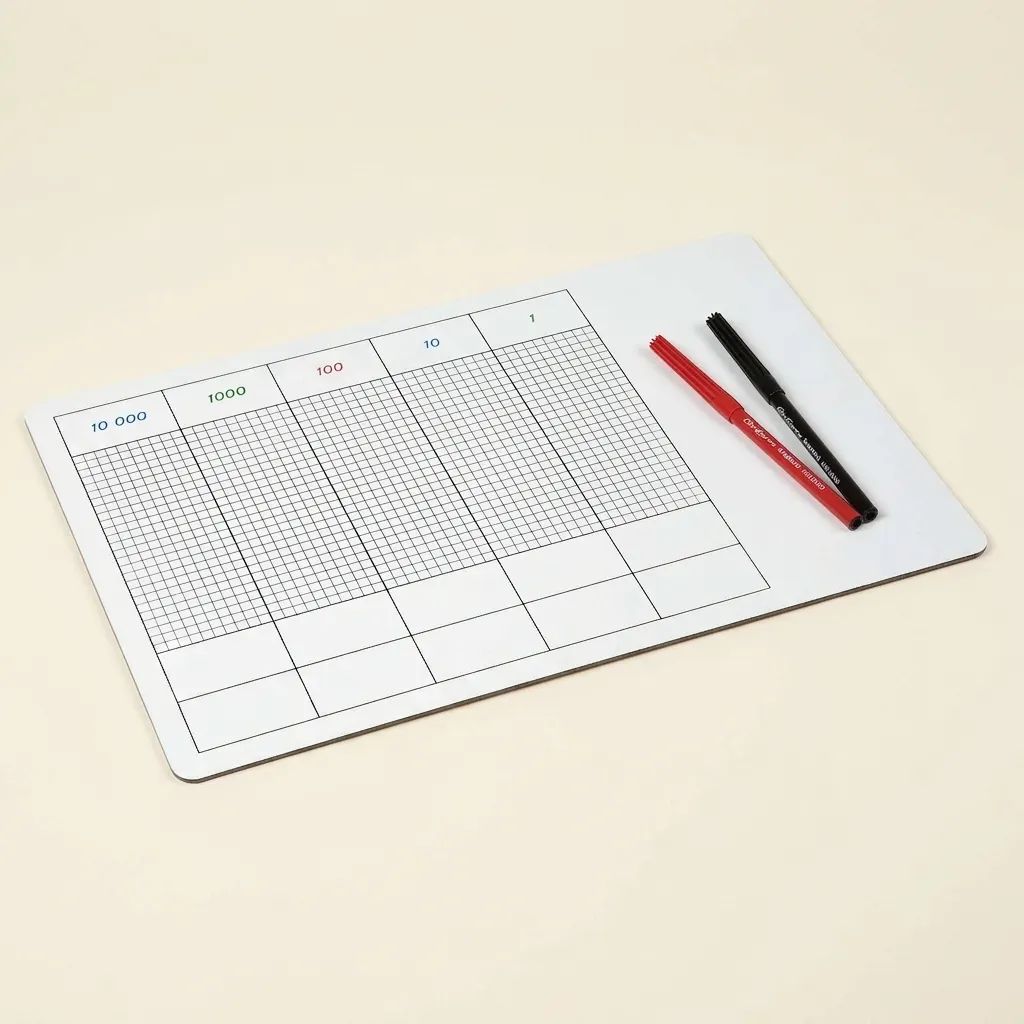 Bodové cvičení: matematické operace - Montessori Material | Faborino