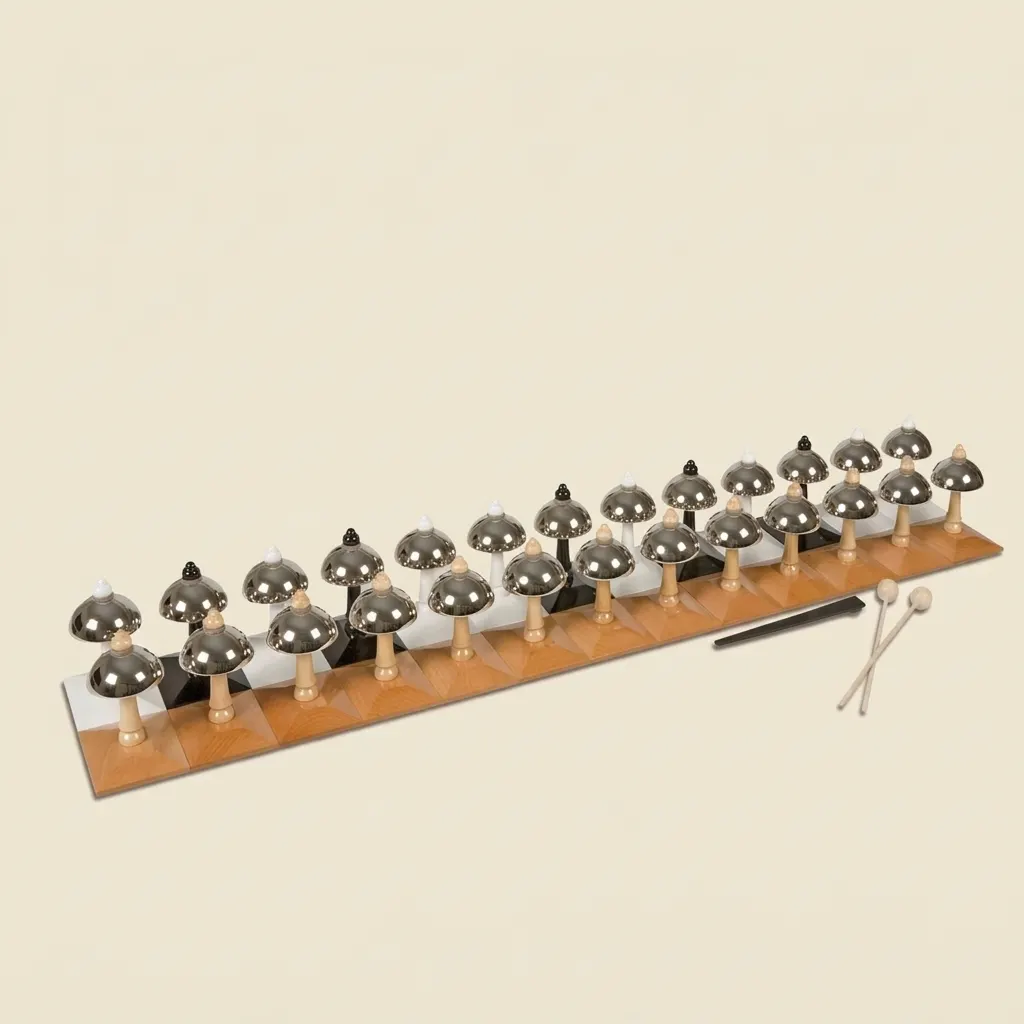 Montessori zvonečky kompletní sada - Montessori Material | Faborino