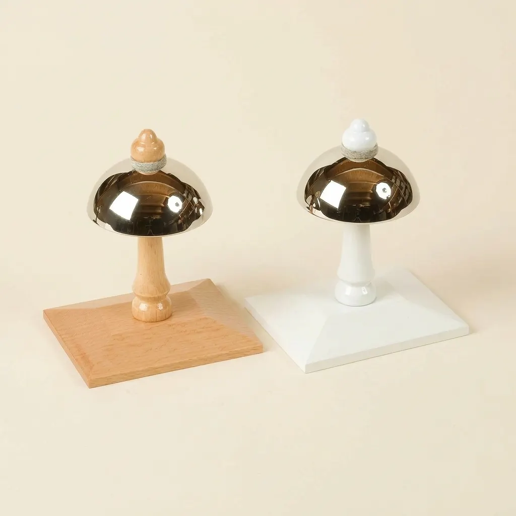 2 zvonky na podstavci: F - Montessori Material | Faborino